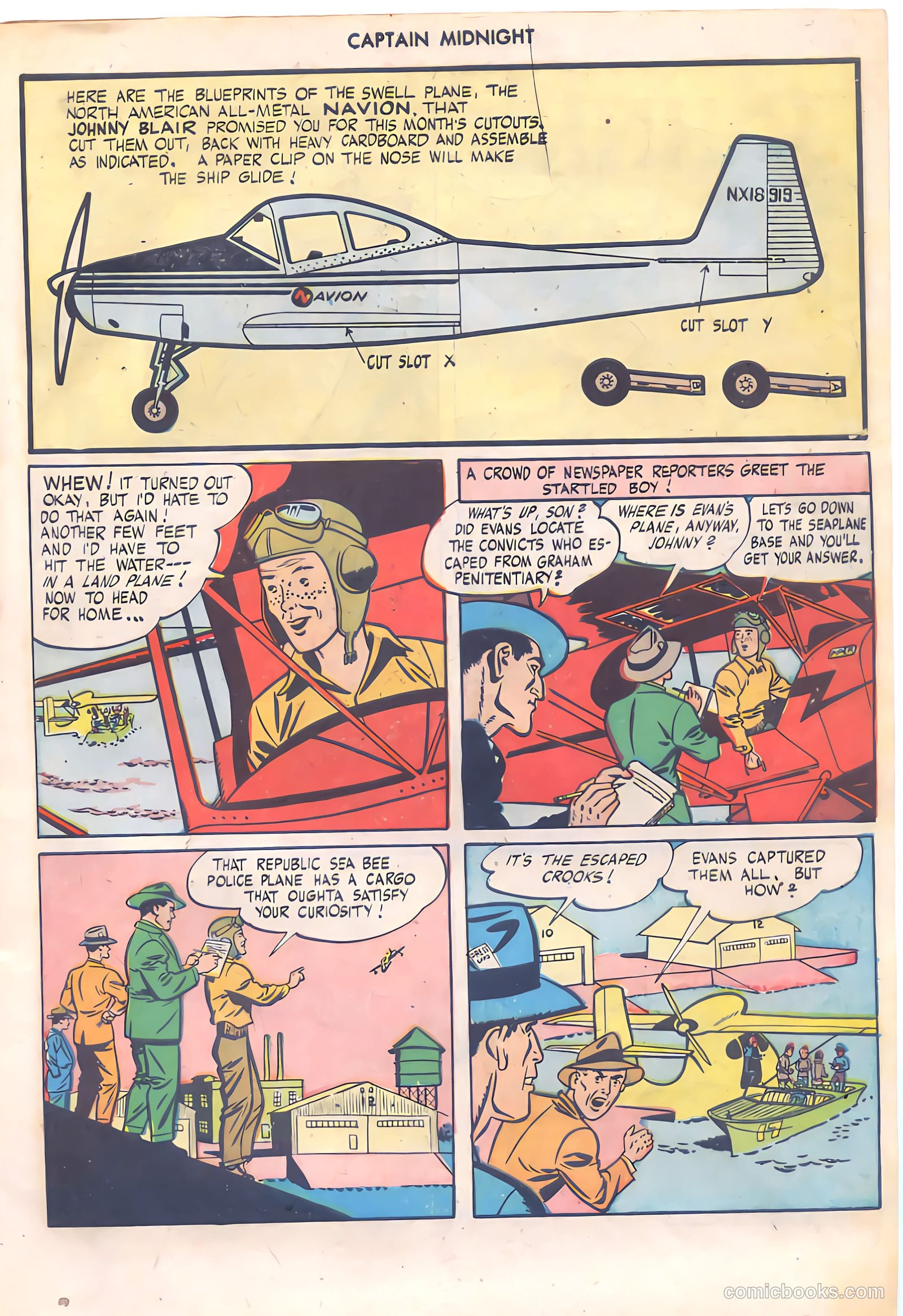 Captain Midnight #51 (1947) — page 19 of 52