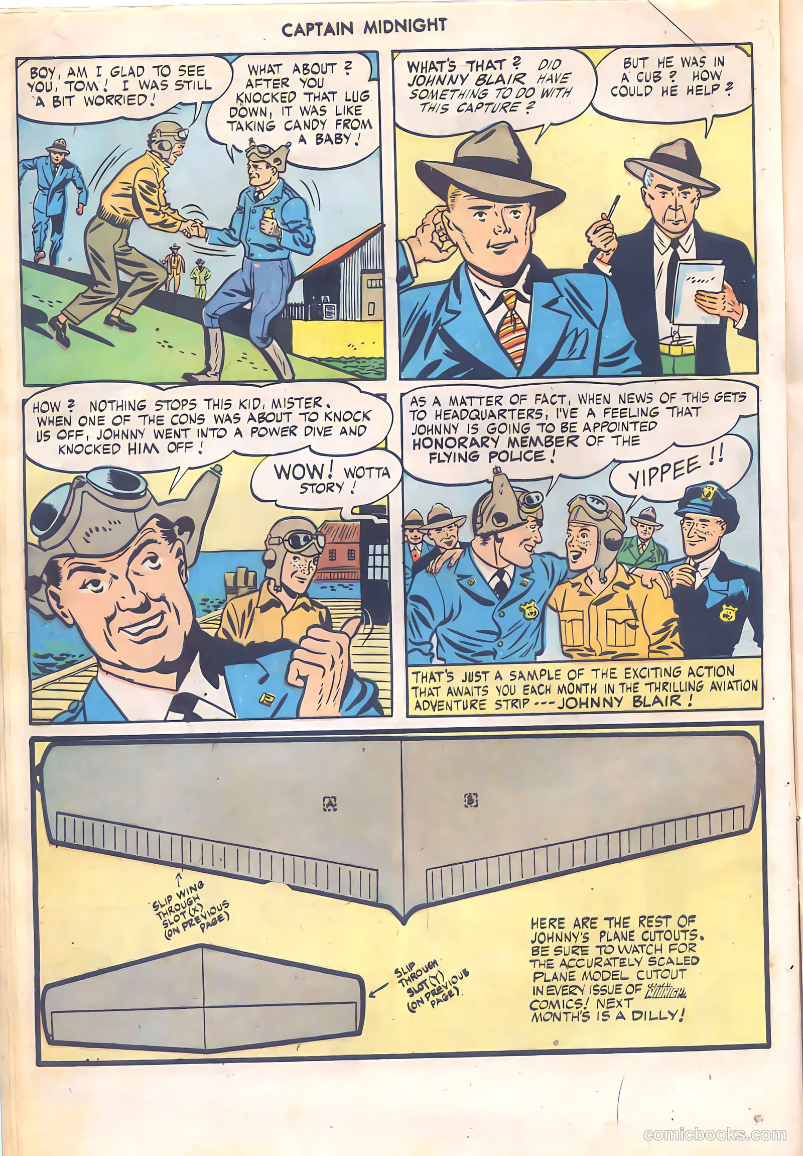 Captain Midnight #51 (1947) — page 20 of 52