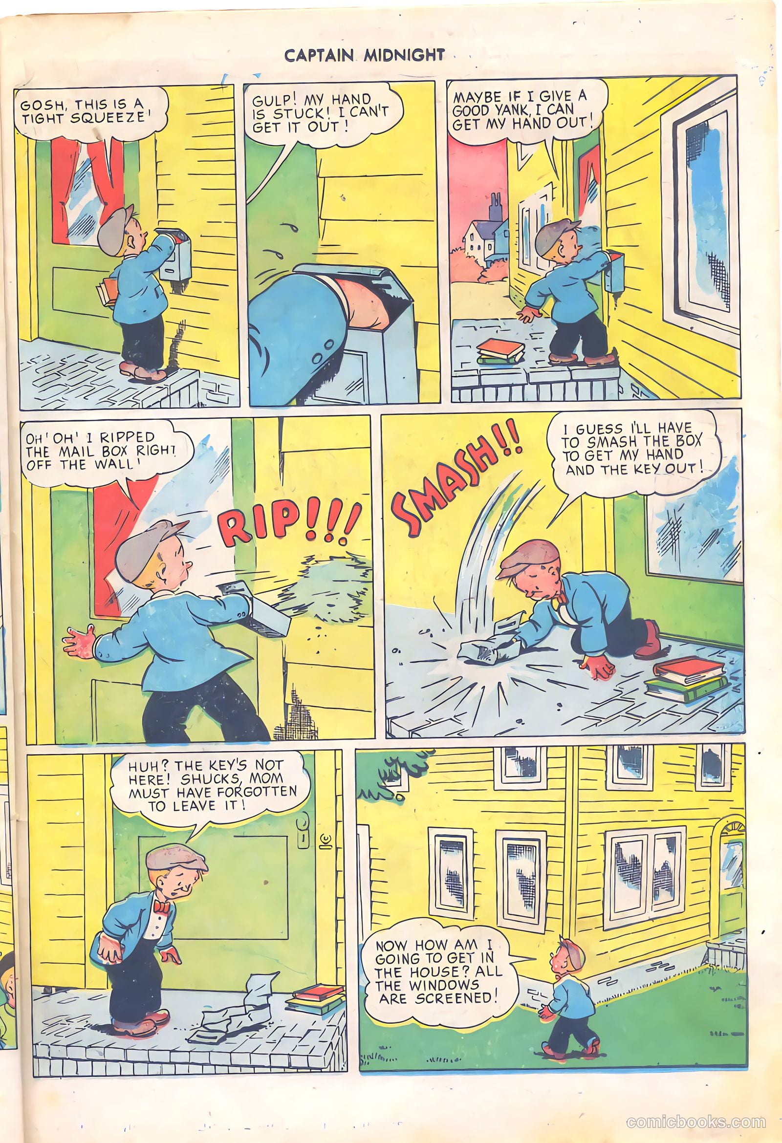 Captain Midnight #51 (1947) — page 35 of 52