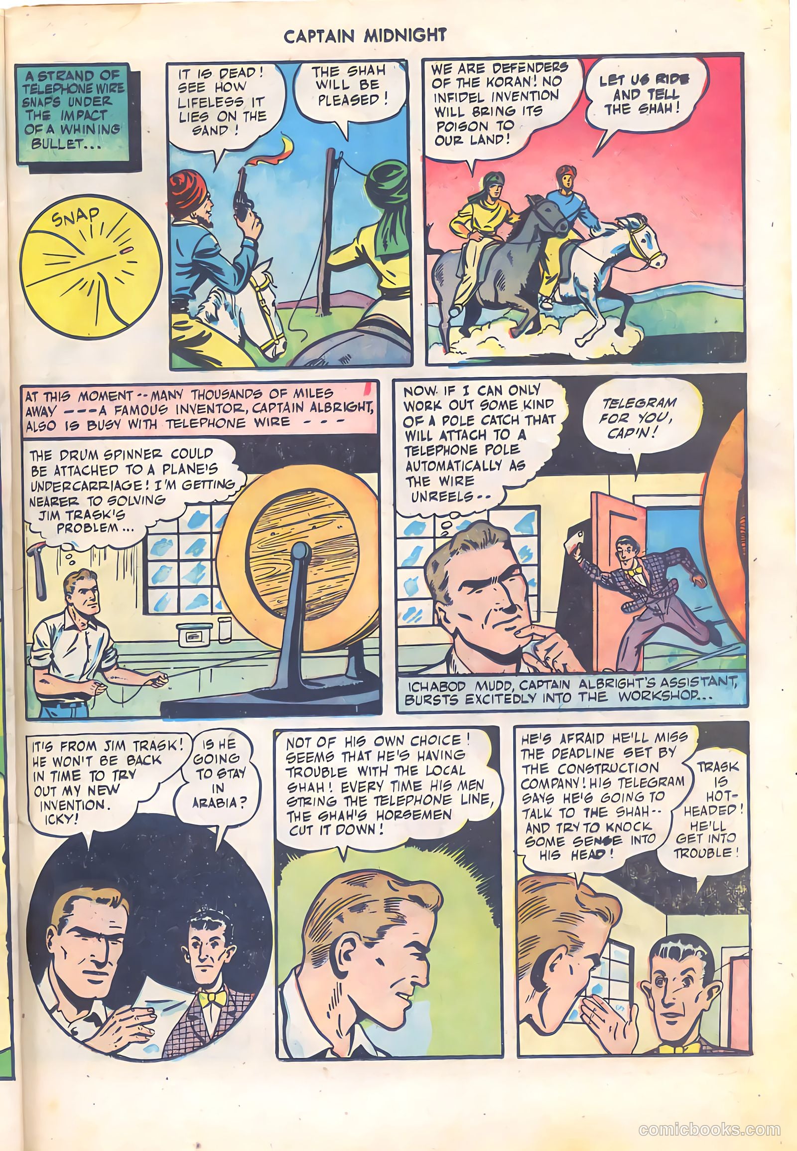 Captain Midnight #51 (1947) — page 39 of 52