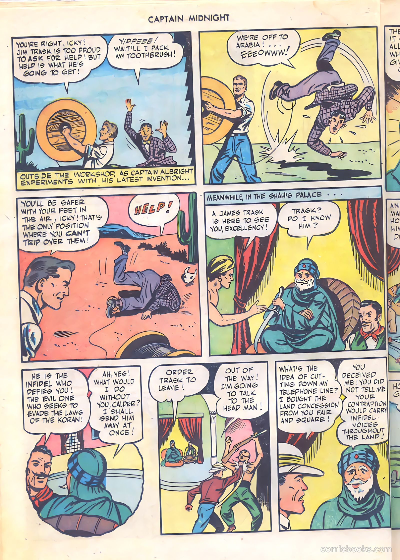 Captain Midnight #51 (1947) — page 40 of 52