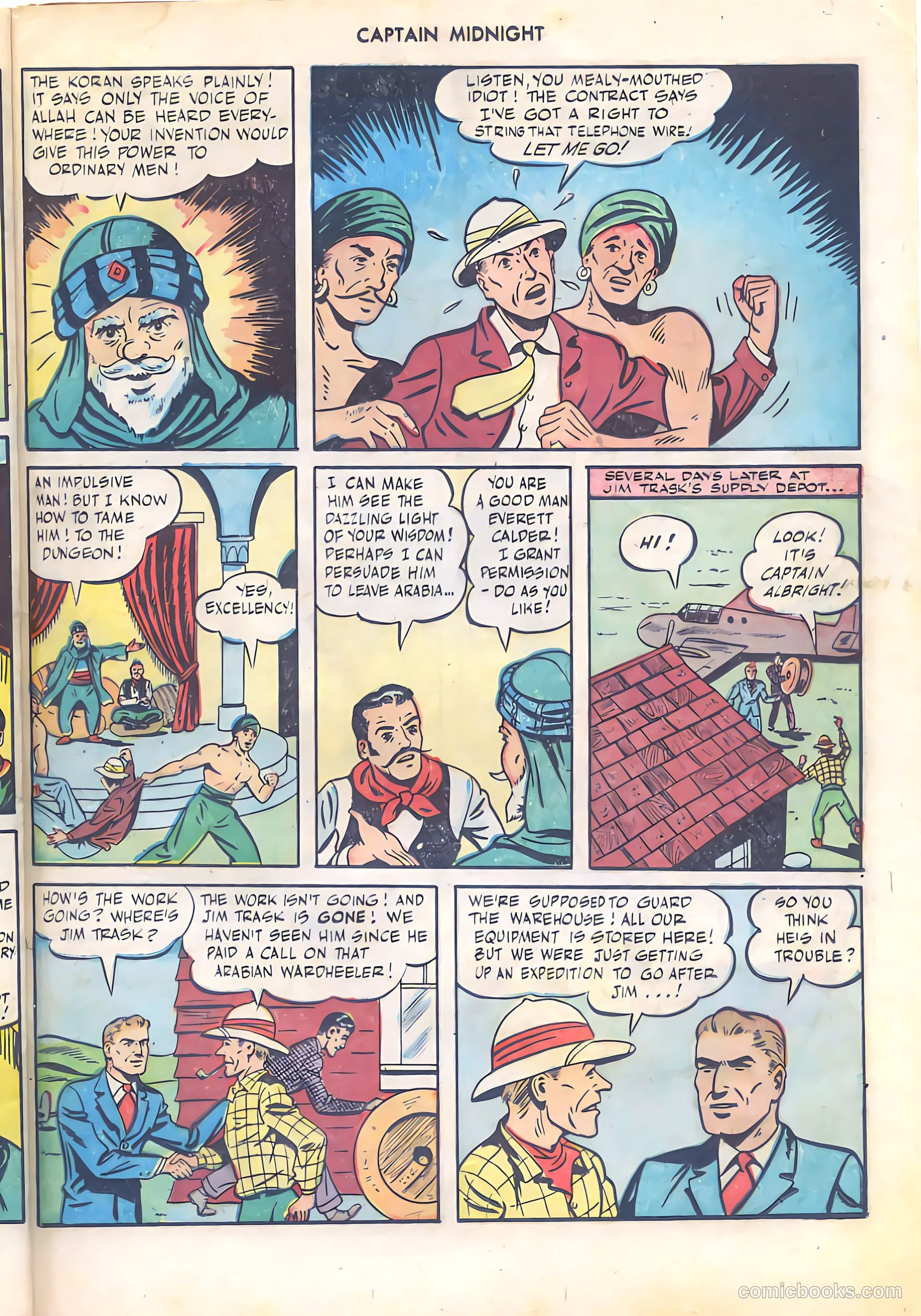 Captain Midnight #51 (1947) — page 41 of 52