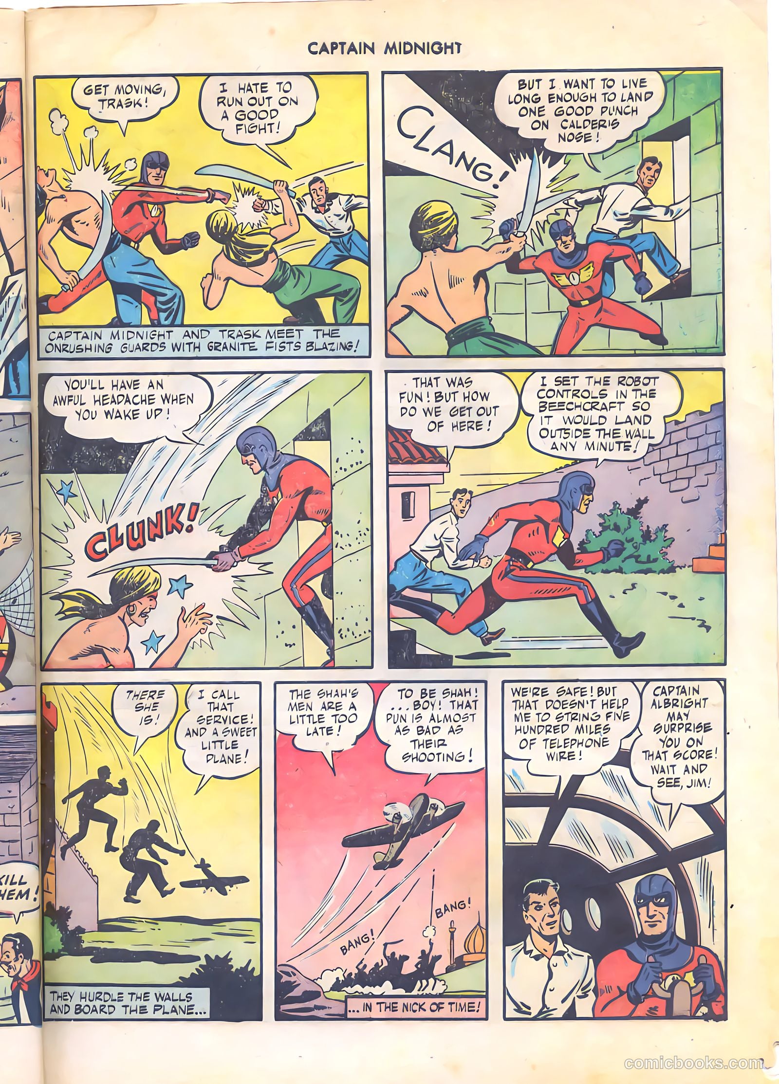 Captain Midnight #51 (1947) — page 45 of 52