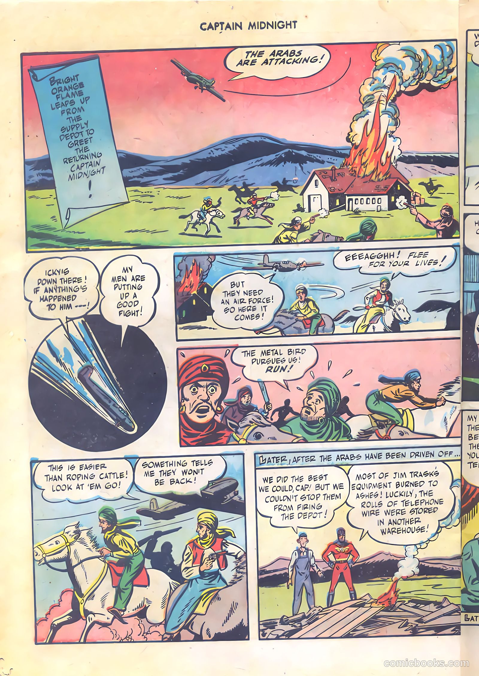Captain Midnight #51 (1947) — page 46 of 52