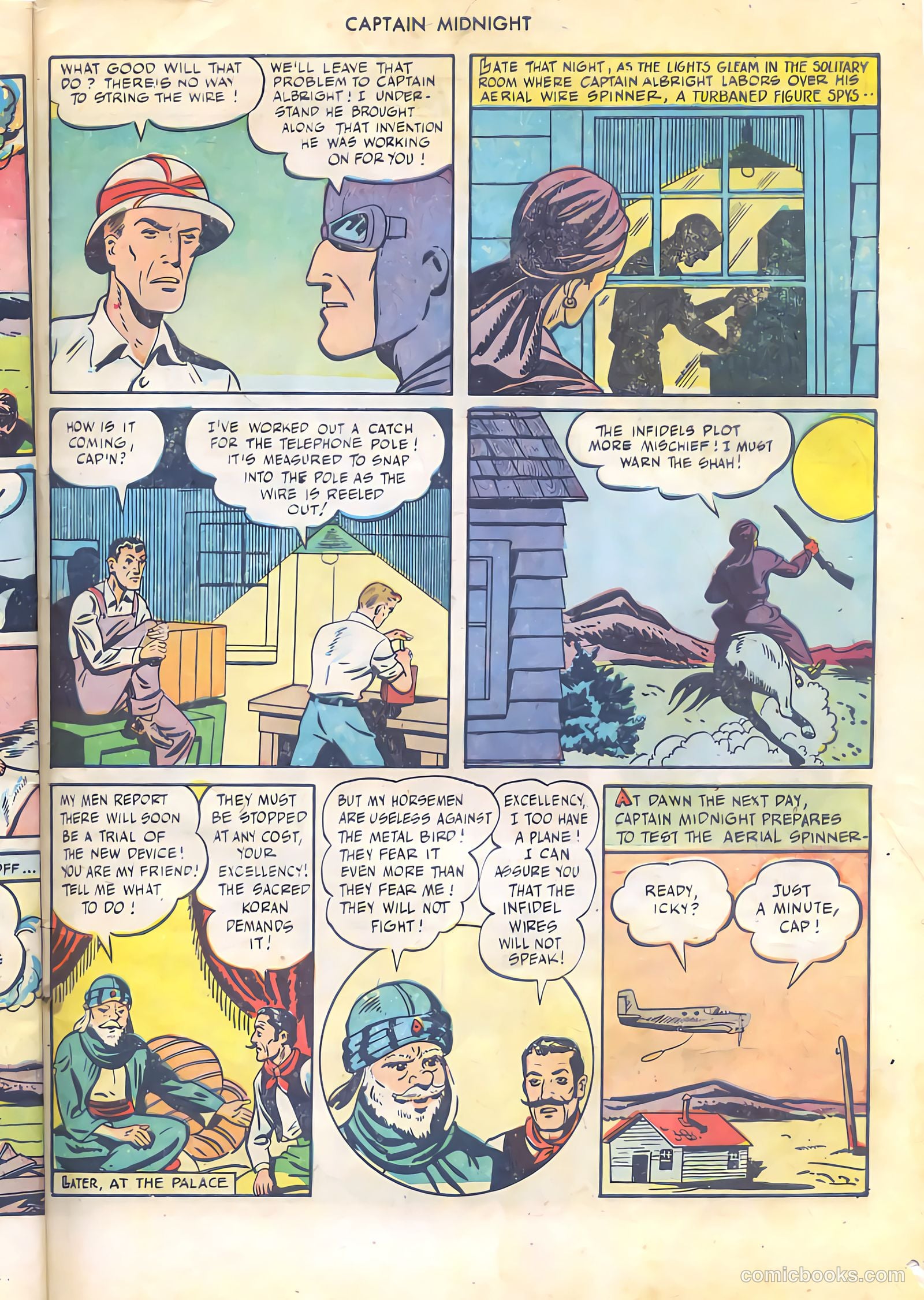 Captain Midnight #51 (1947) — page 47 of 52