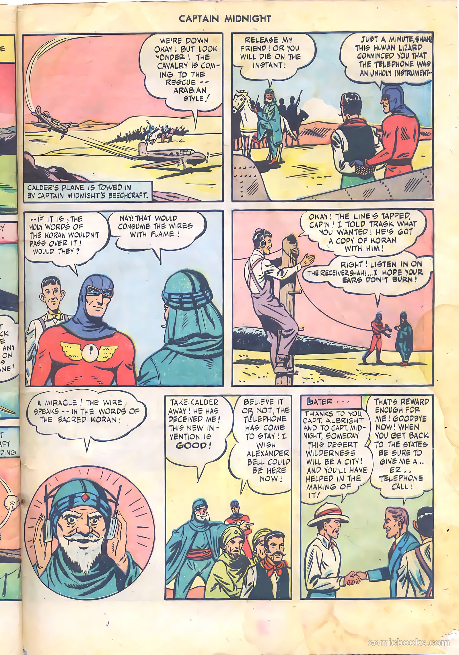 Captain Midnight #51 (1947) — page 49 of 52