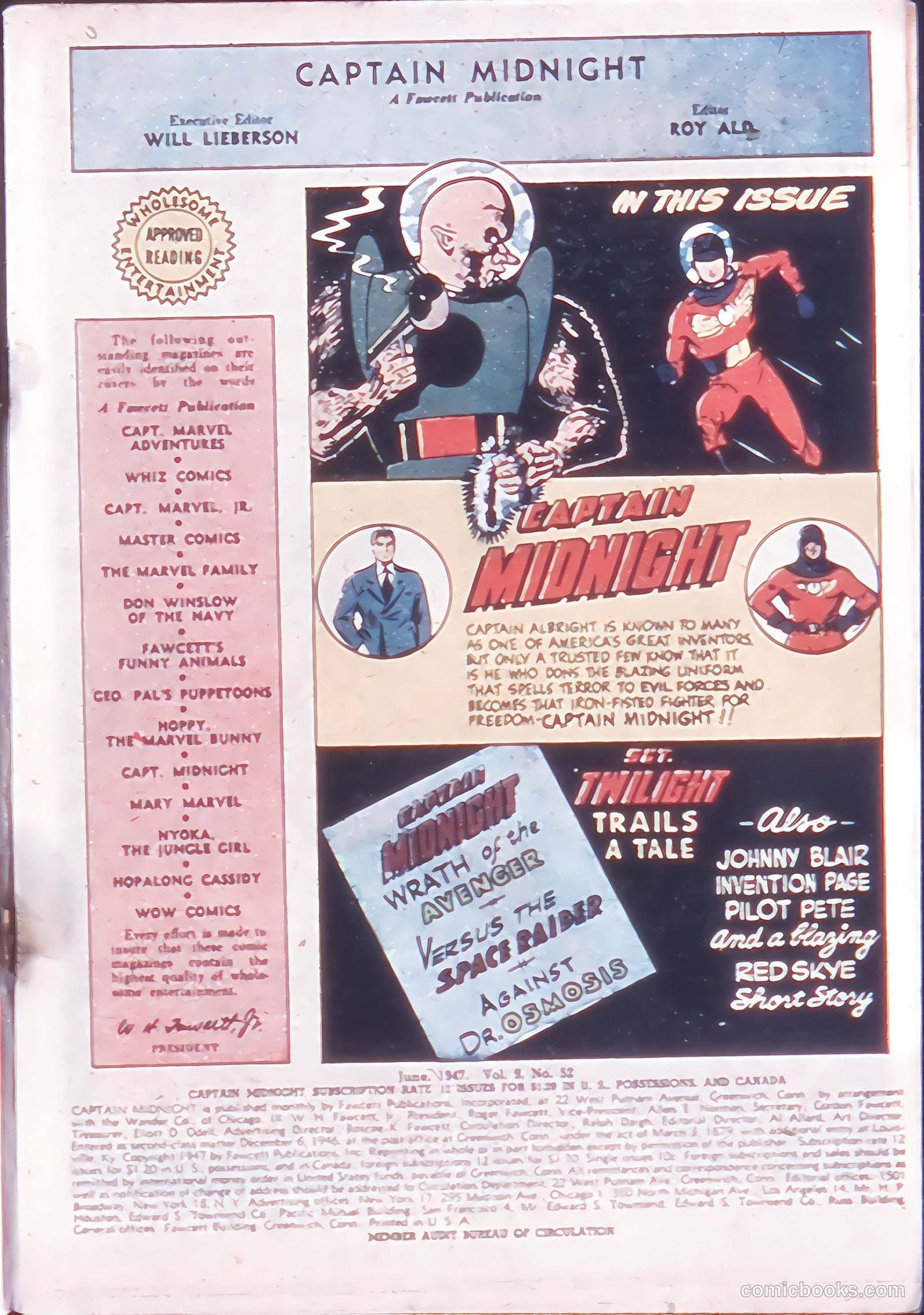 Captain Midnight #52 (1947) — page 3 of 52