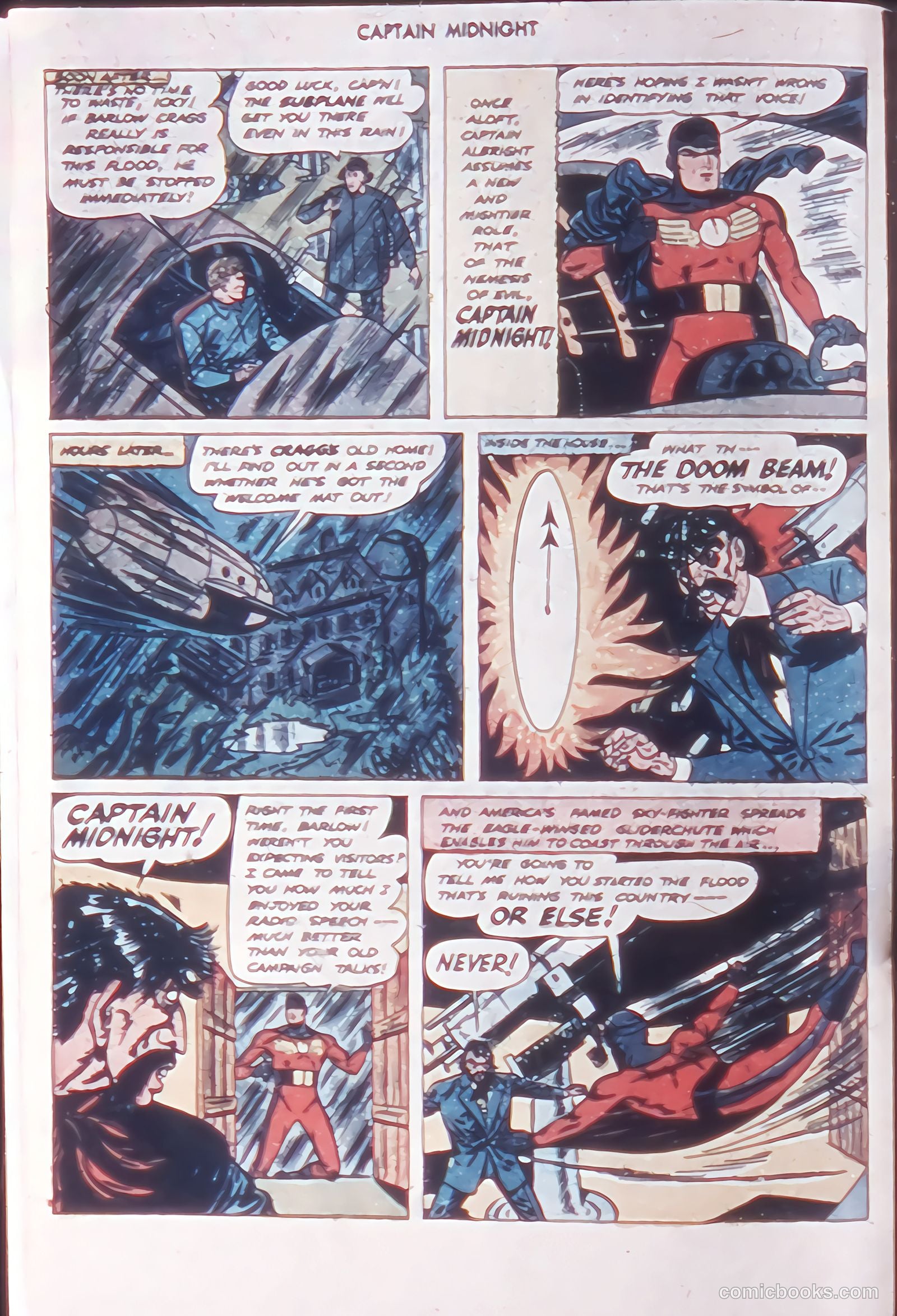 Captain Midnight #52 (1947) — page 8 of 52