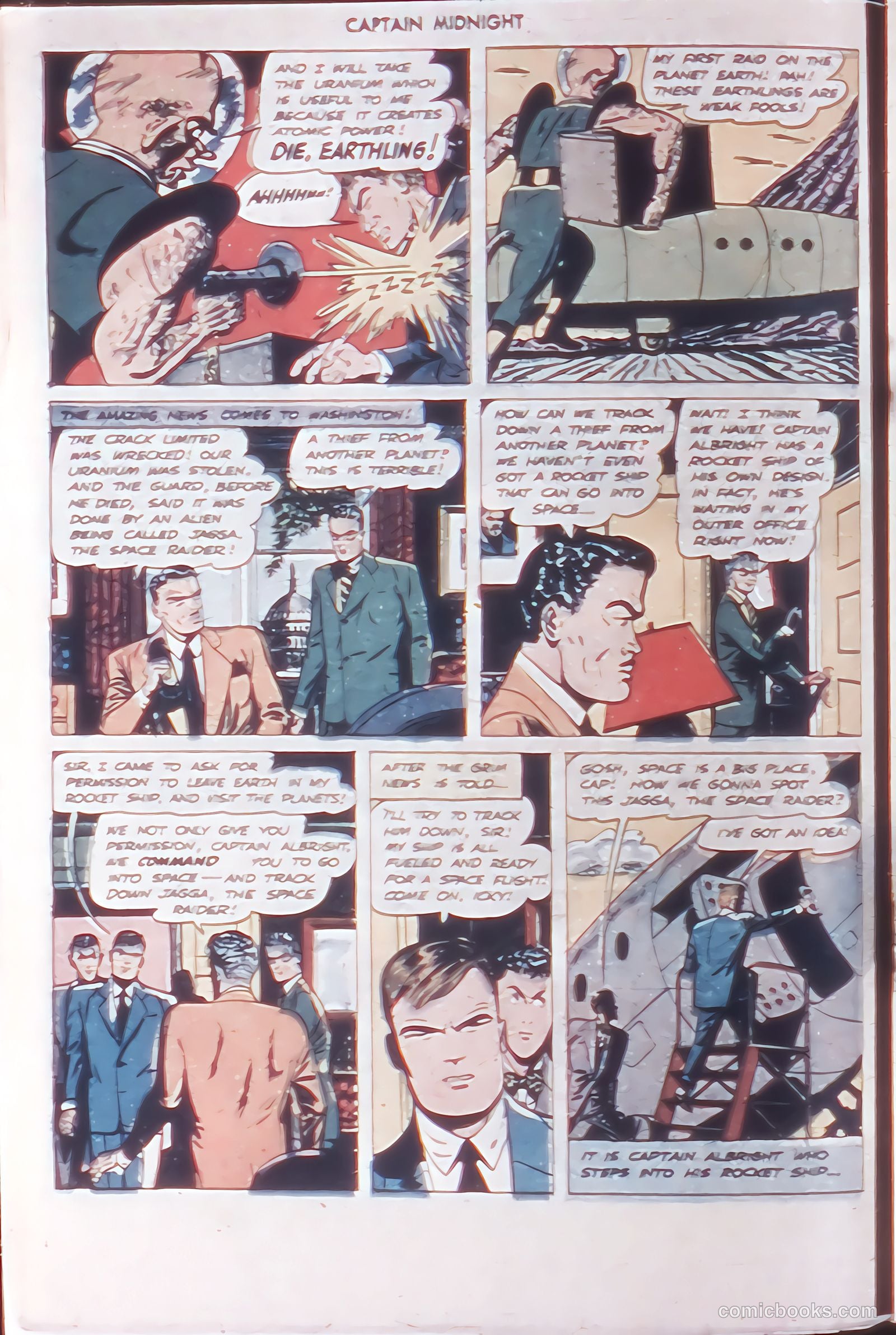 Captain Midnight #52 (1947) — page 18 of 52