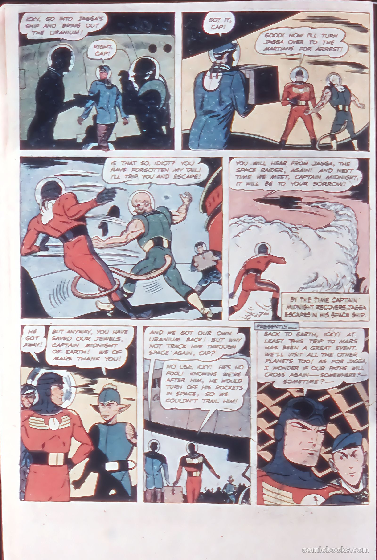 Captain Midnight #52 (1947) — page 22 of 52