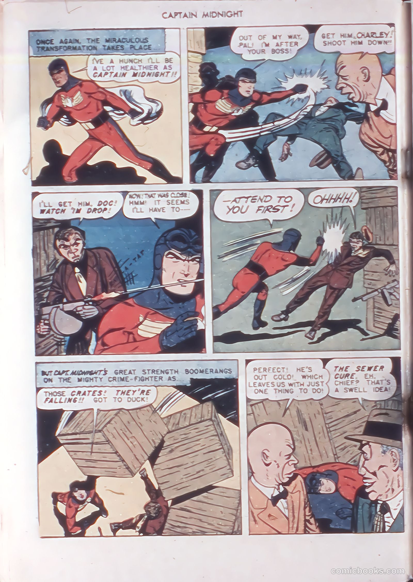 Captain Midnight #52 (1947) — page 46 of 52
