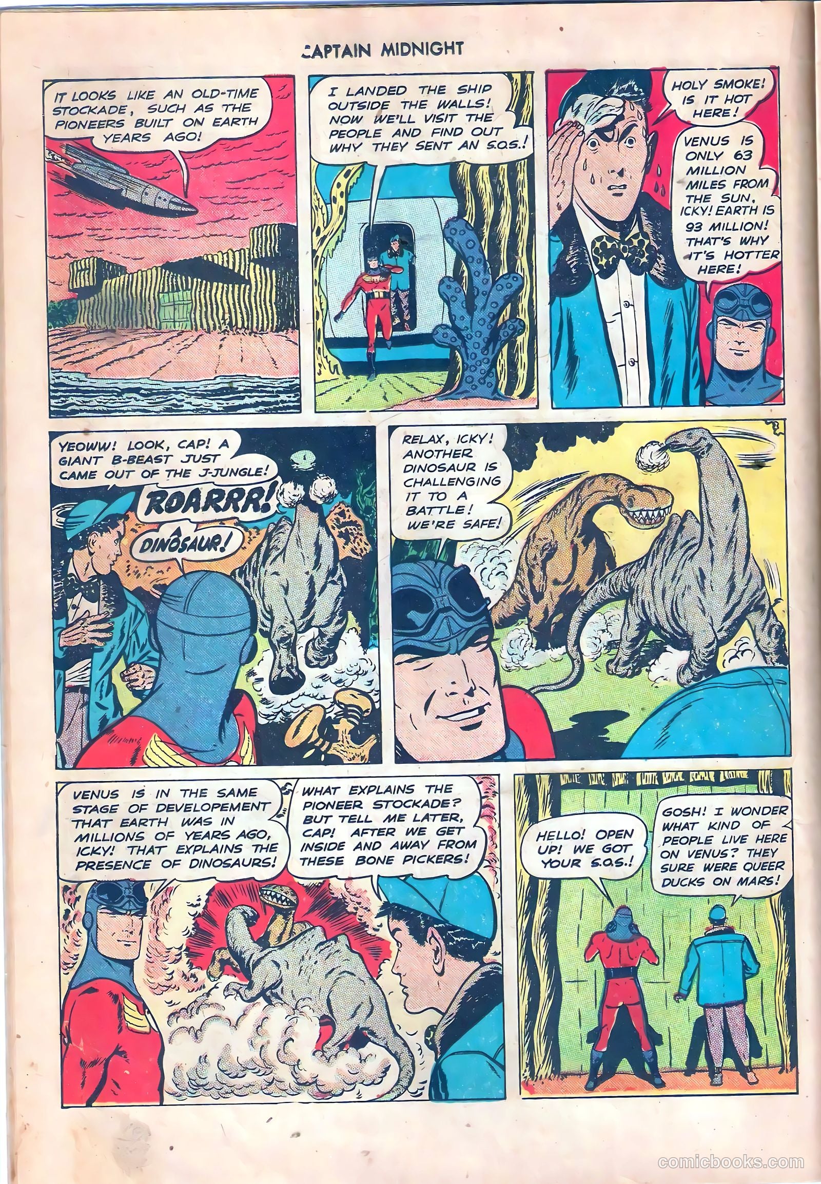 Captain Midnight #53 (1947) — page 19 of 53