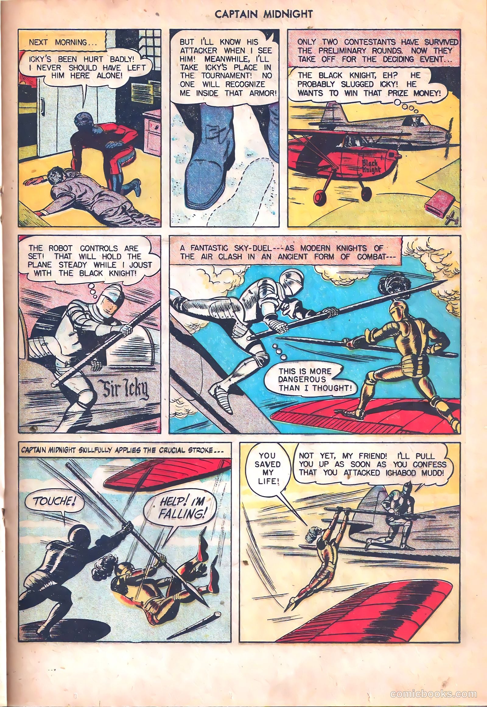 Captain Midnight #53 (1947) — page 30 of 53