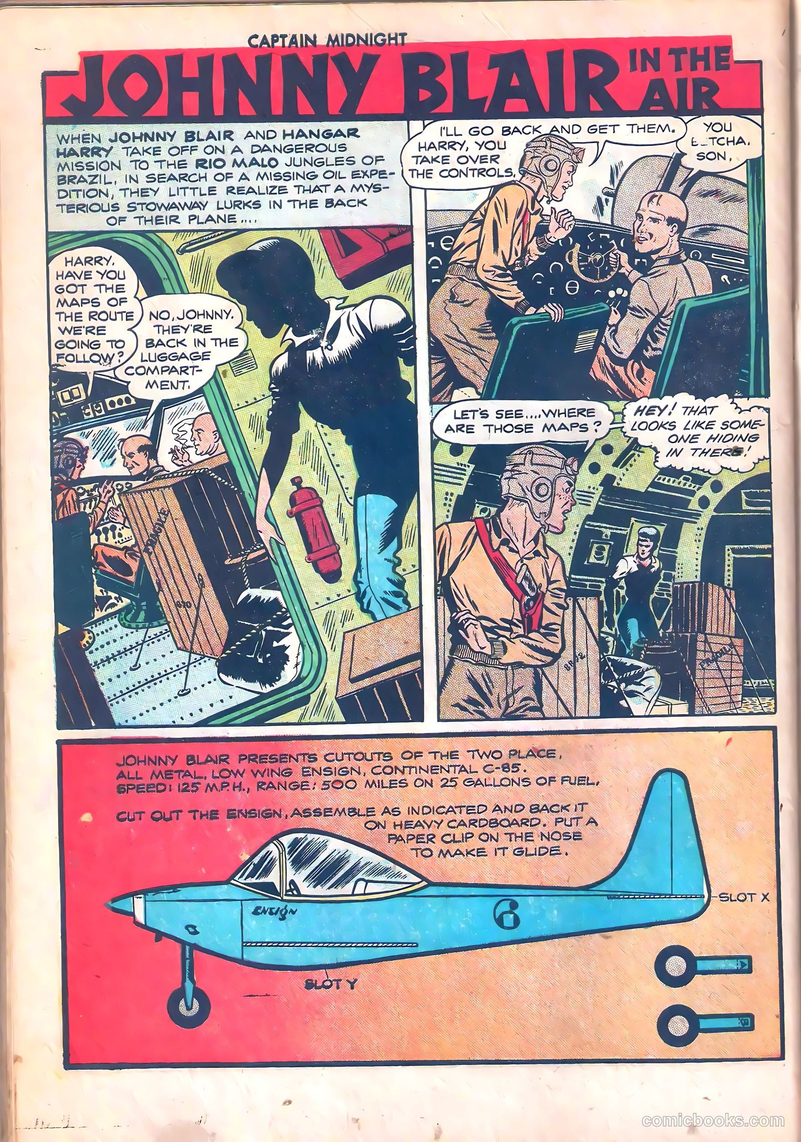 Captain Midnight #53 (1947) — page 35 of 53