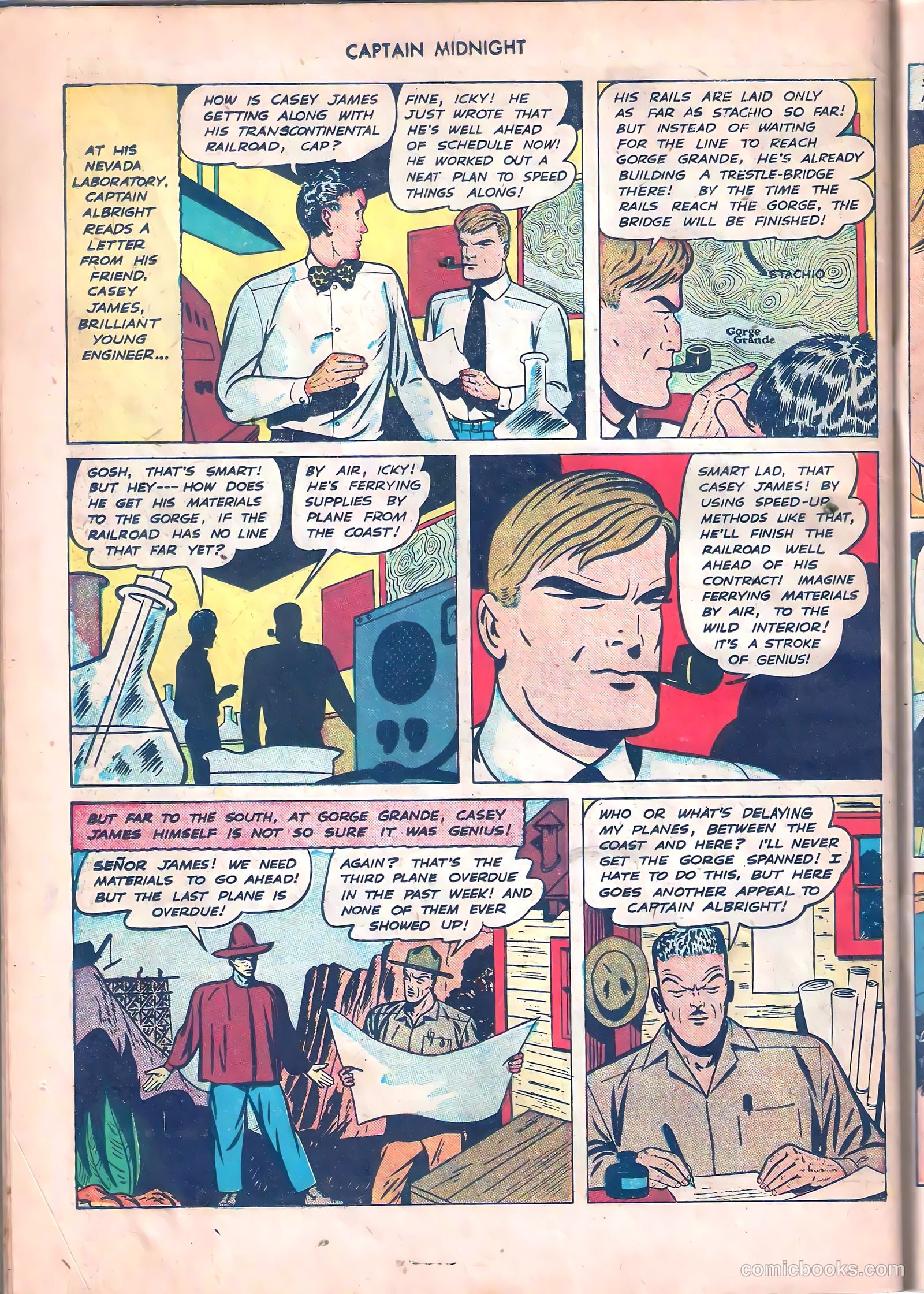 Captain Midnight #53 (1947) — page 43 of 53