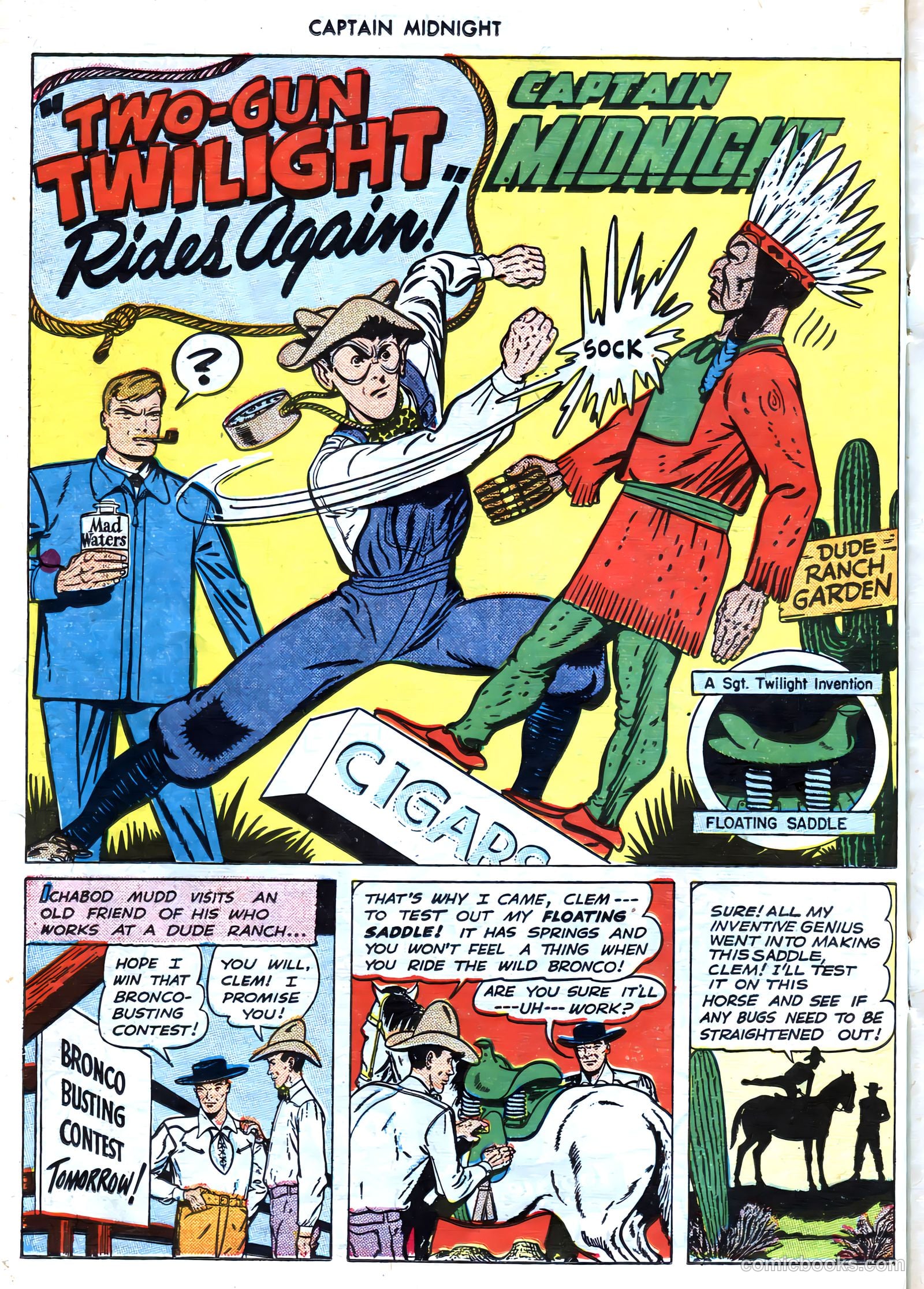 Captain Midnight #54 (1947) — page 24 of 52