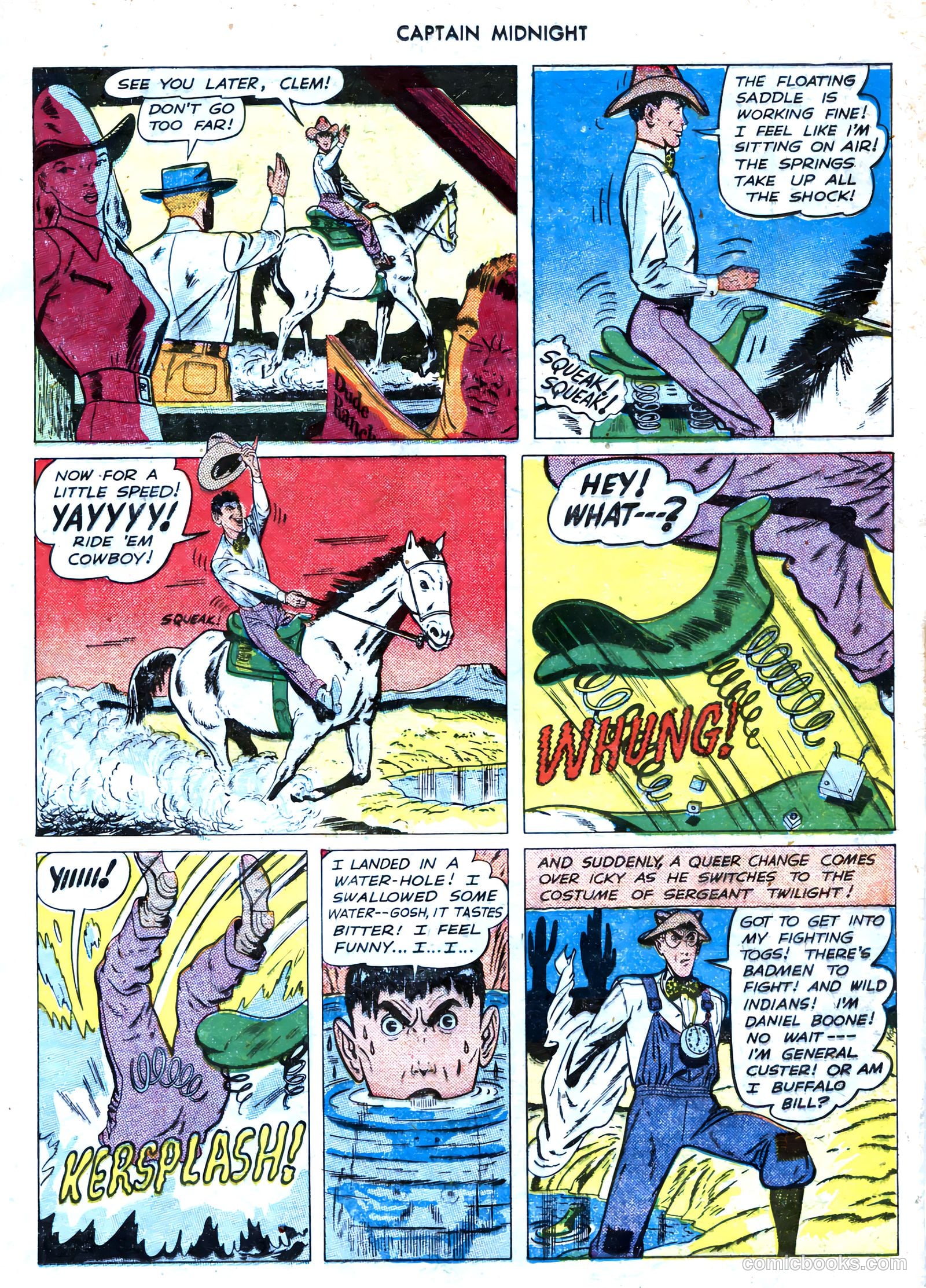 Captain Midnight #54 (1947) — page 25 of 52