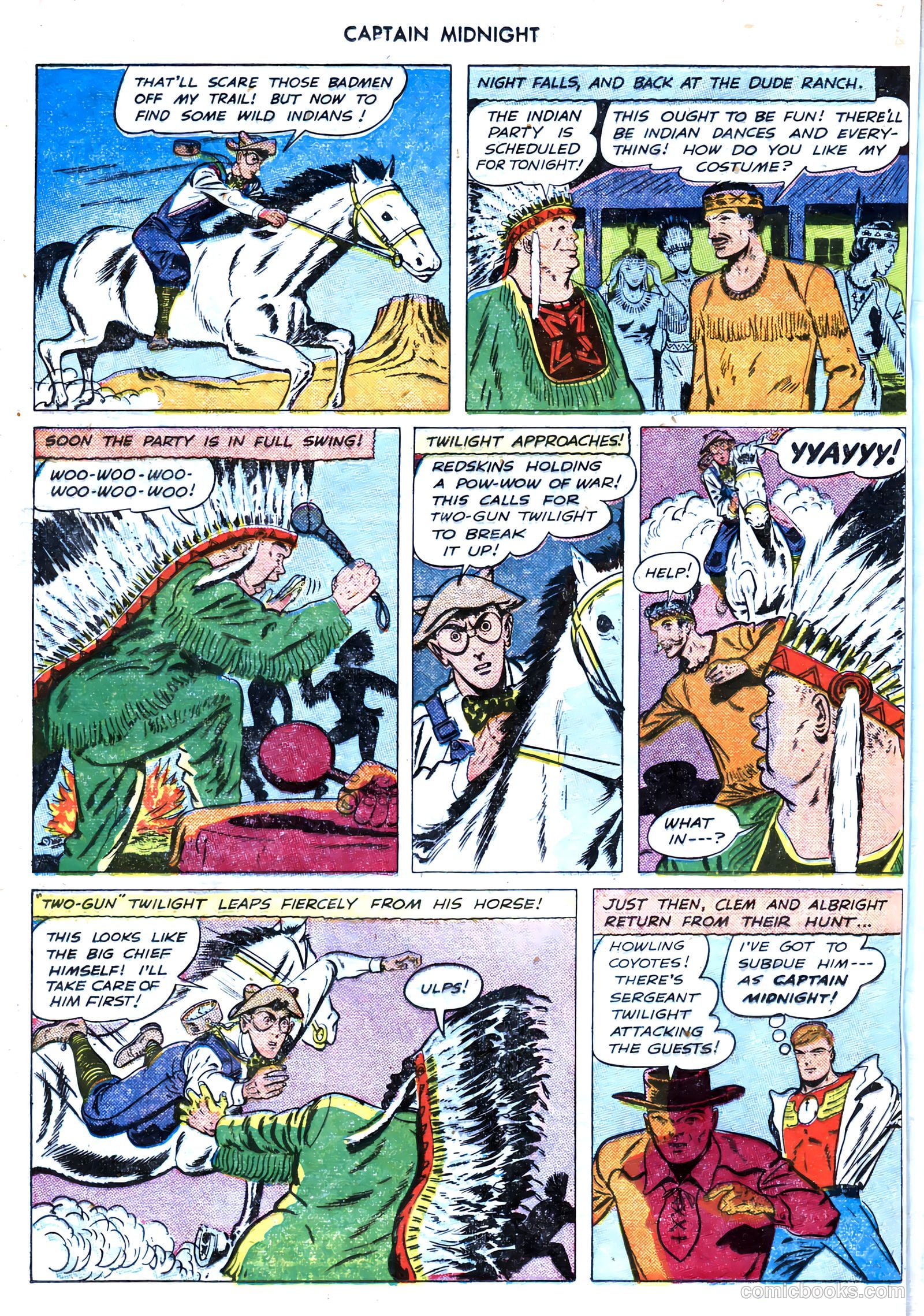 Captain Midnight #54 (1947) — page 28 of 52