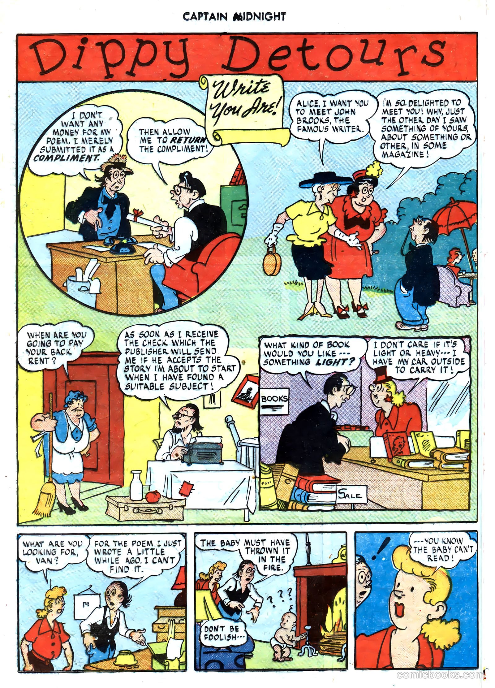Captain Midnight #54 (1947) — page 30 of 52
