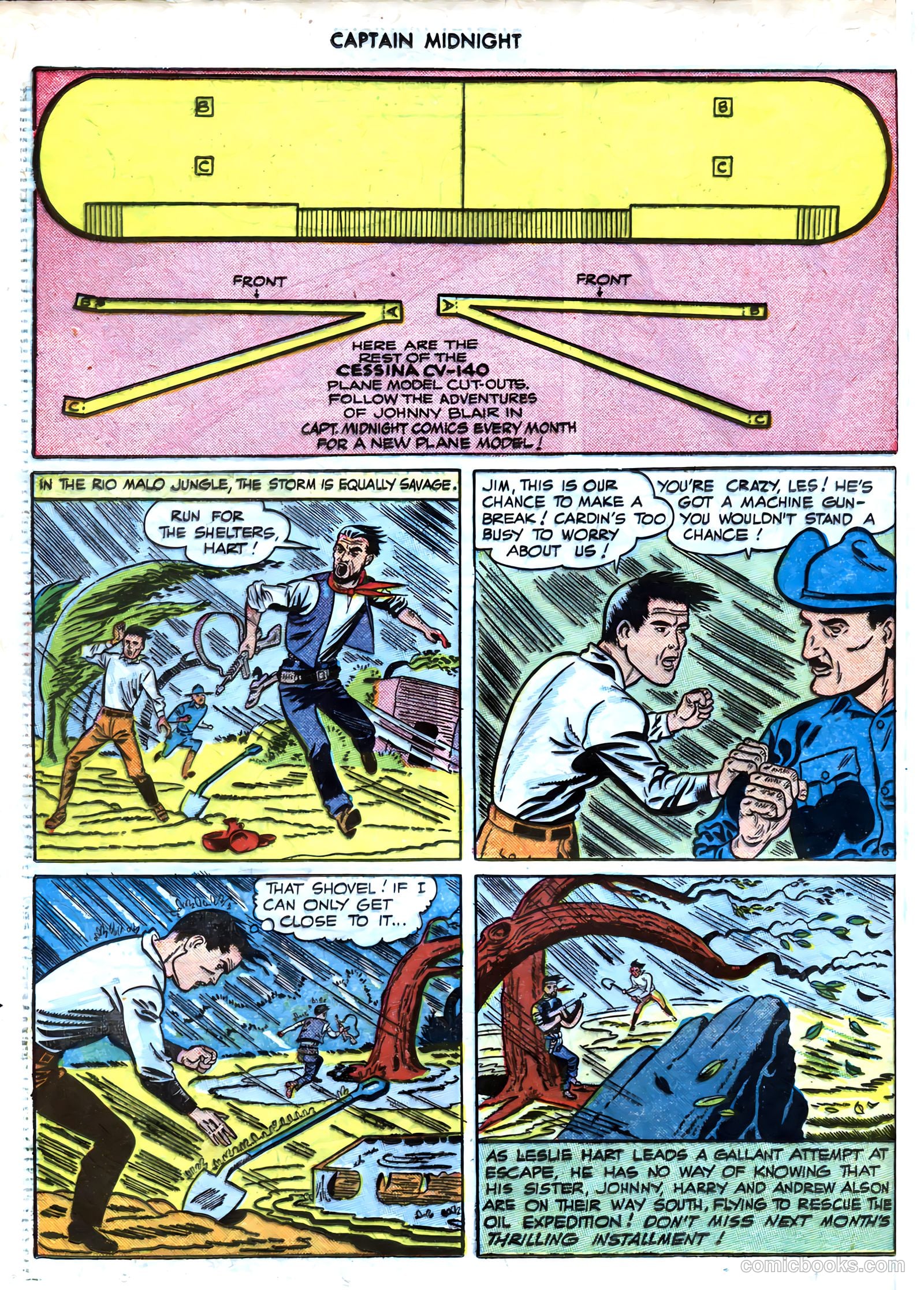 Captain Midnight #54 (1947) — page 36 of 52