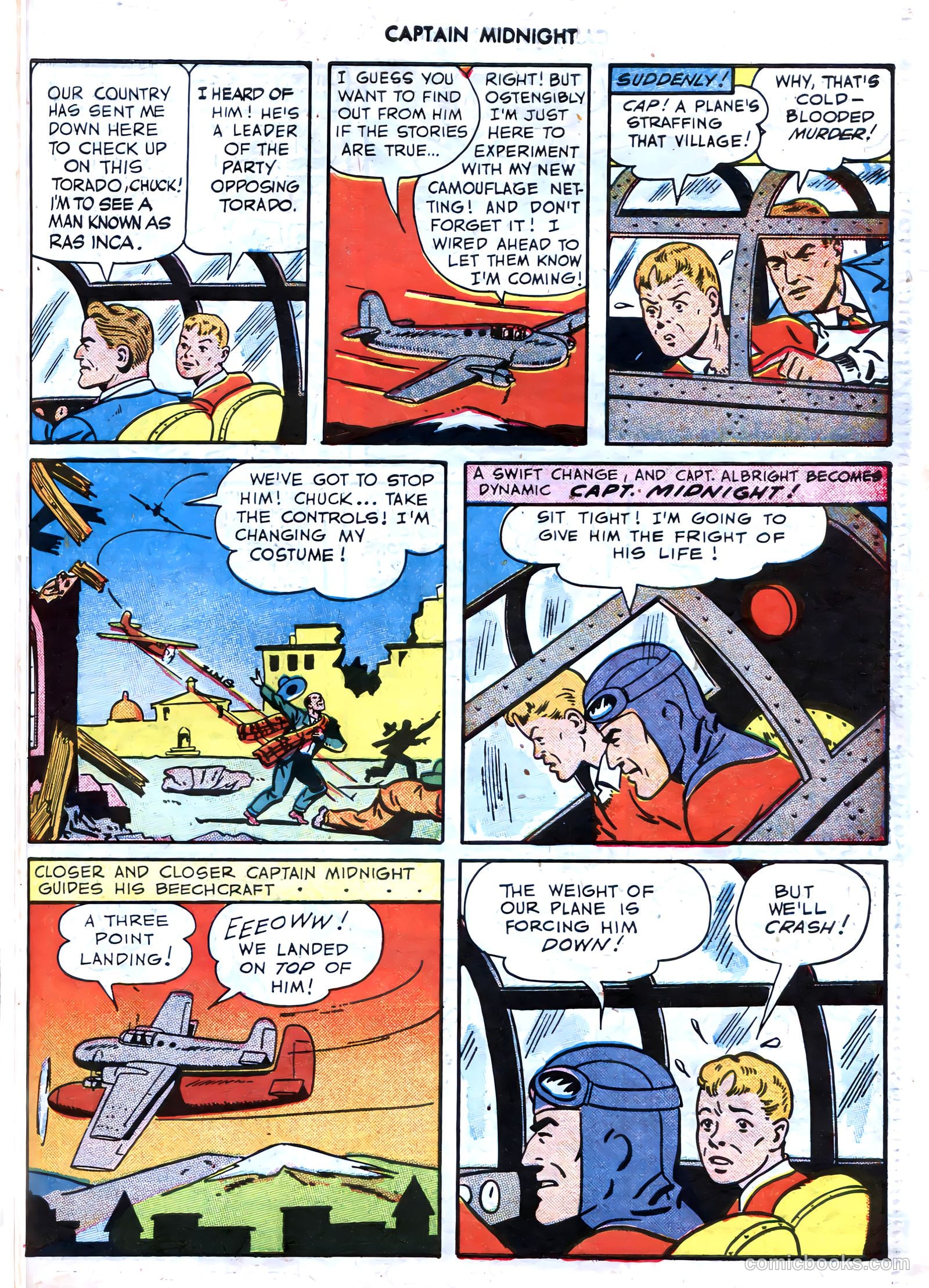 Captain Midnight #54 (1947) — page 39 of 52