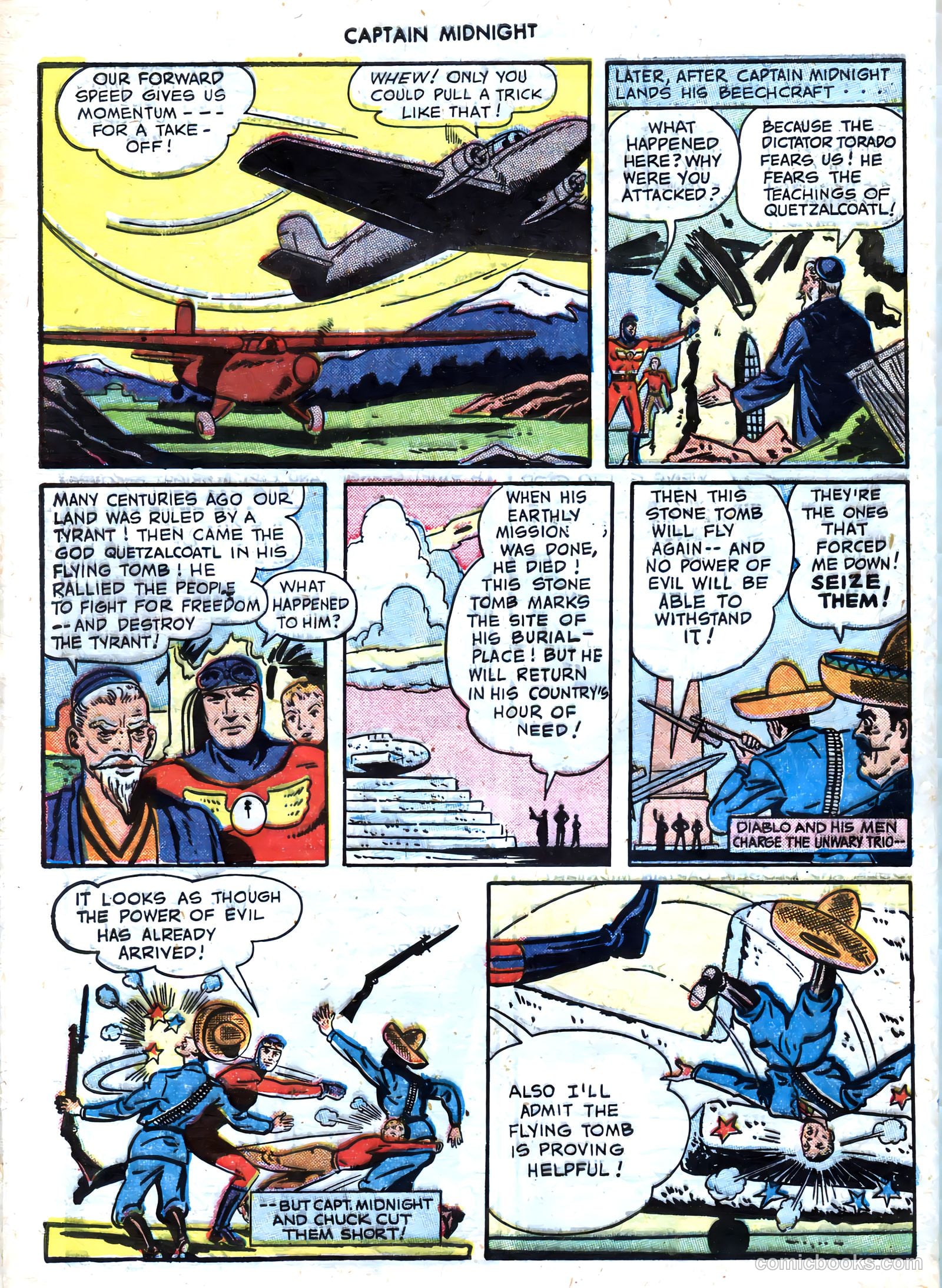 Captain Midnight #54 (1947) — page 40 of 52