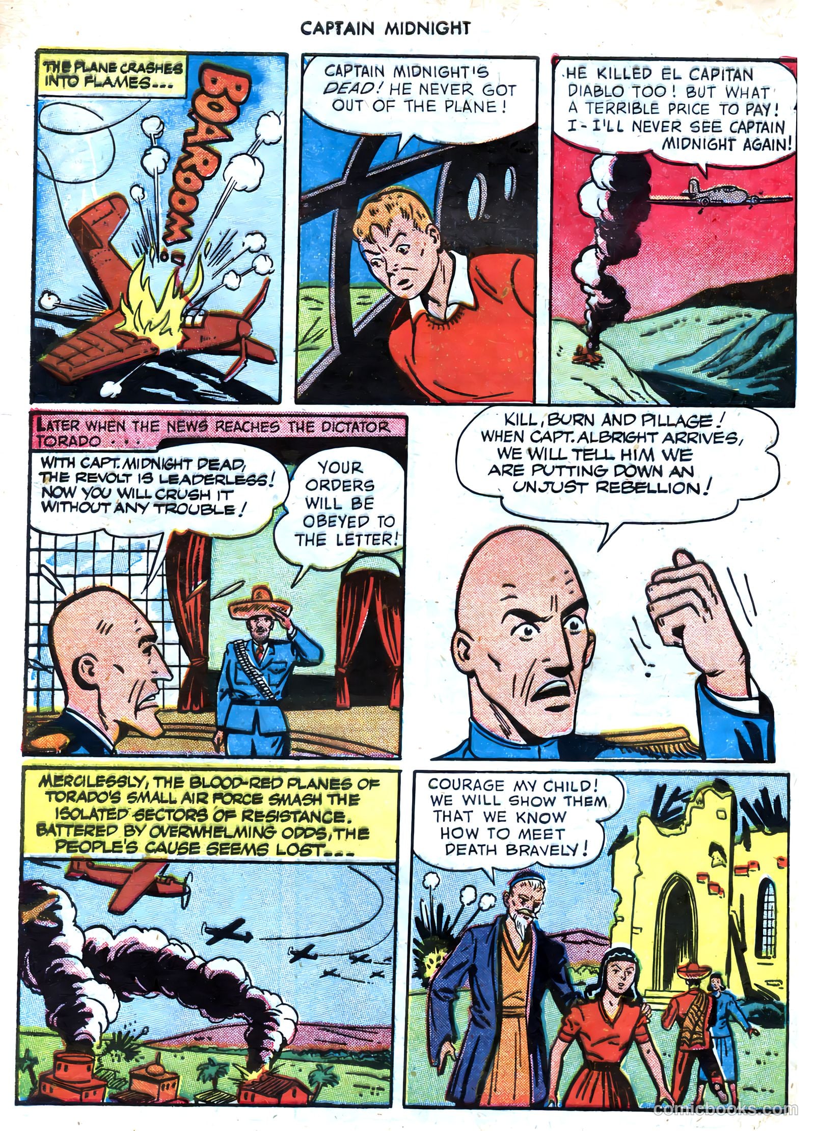 Captain Midnight #54 (1947) — page 46 of 52