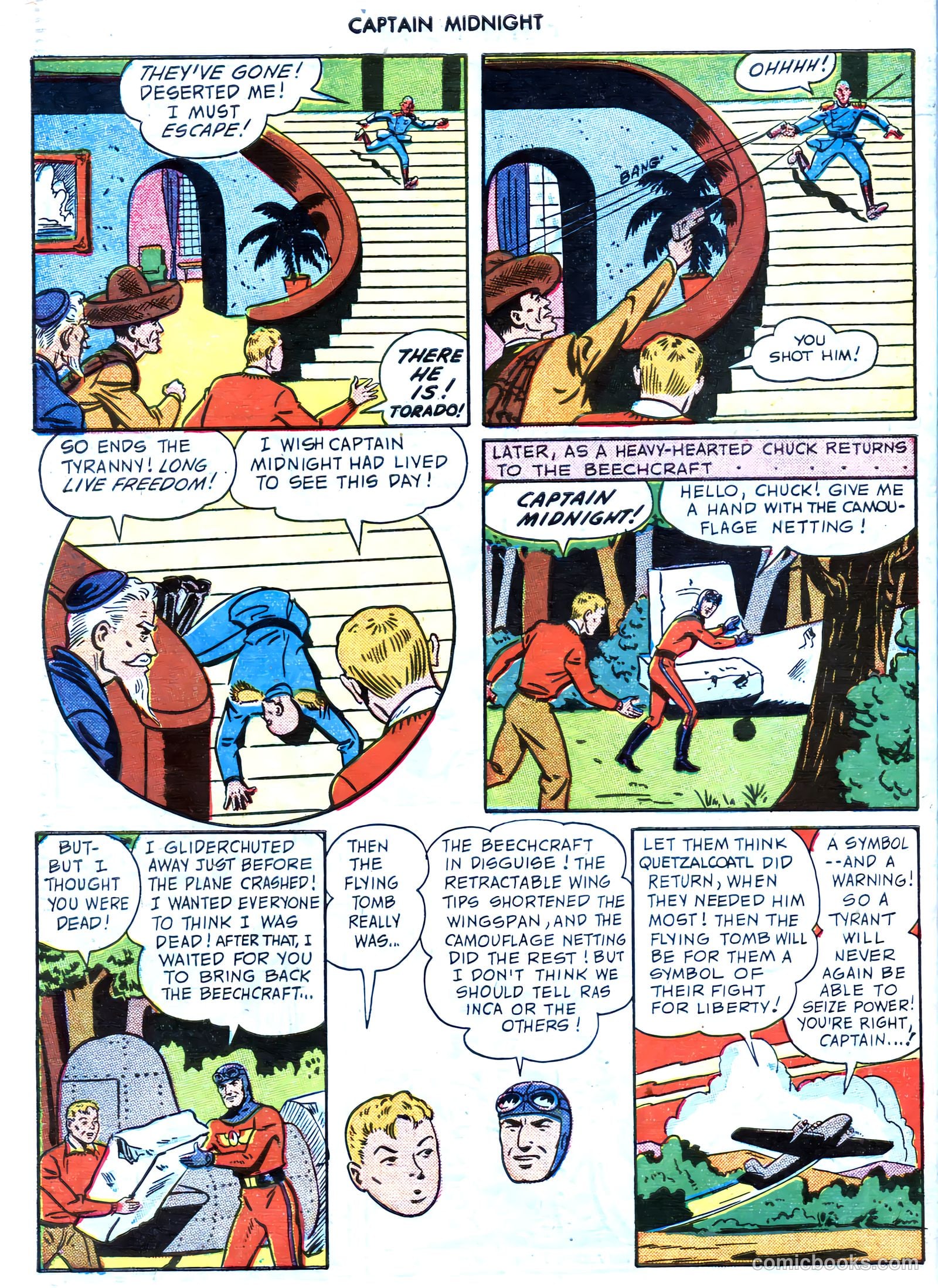 Captain Midnight #54 (1947) — page 48 of 52