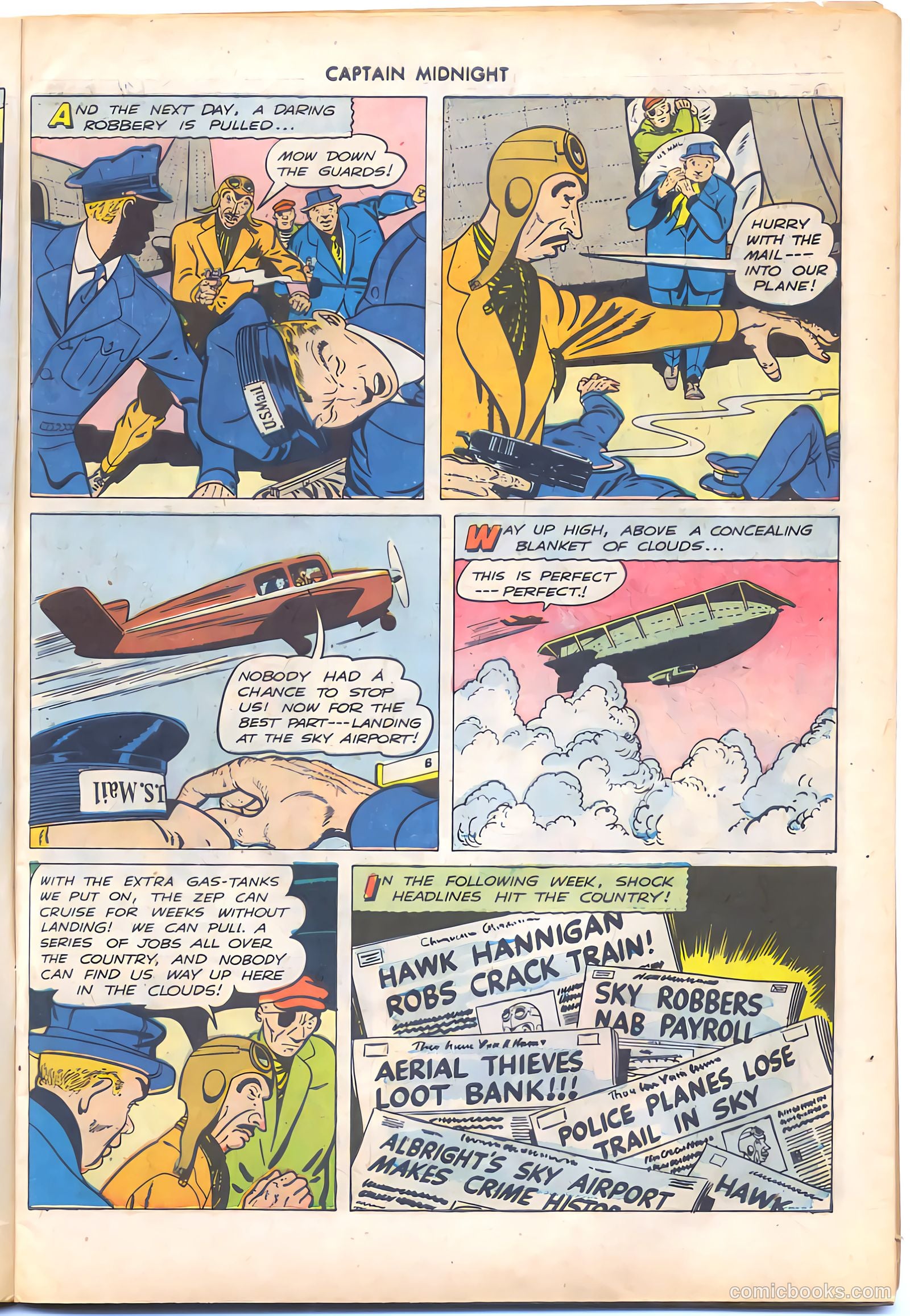 Captain Midnight #55 (1947) — page 9 of 52