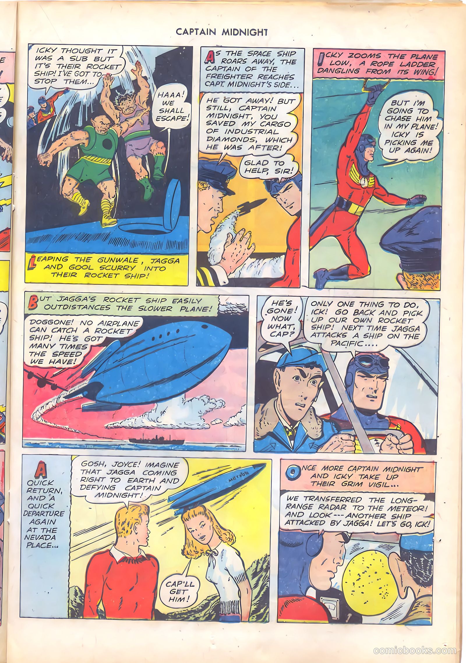 Captain Midnight #55 (1947) — page 19 of 52
