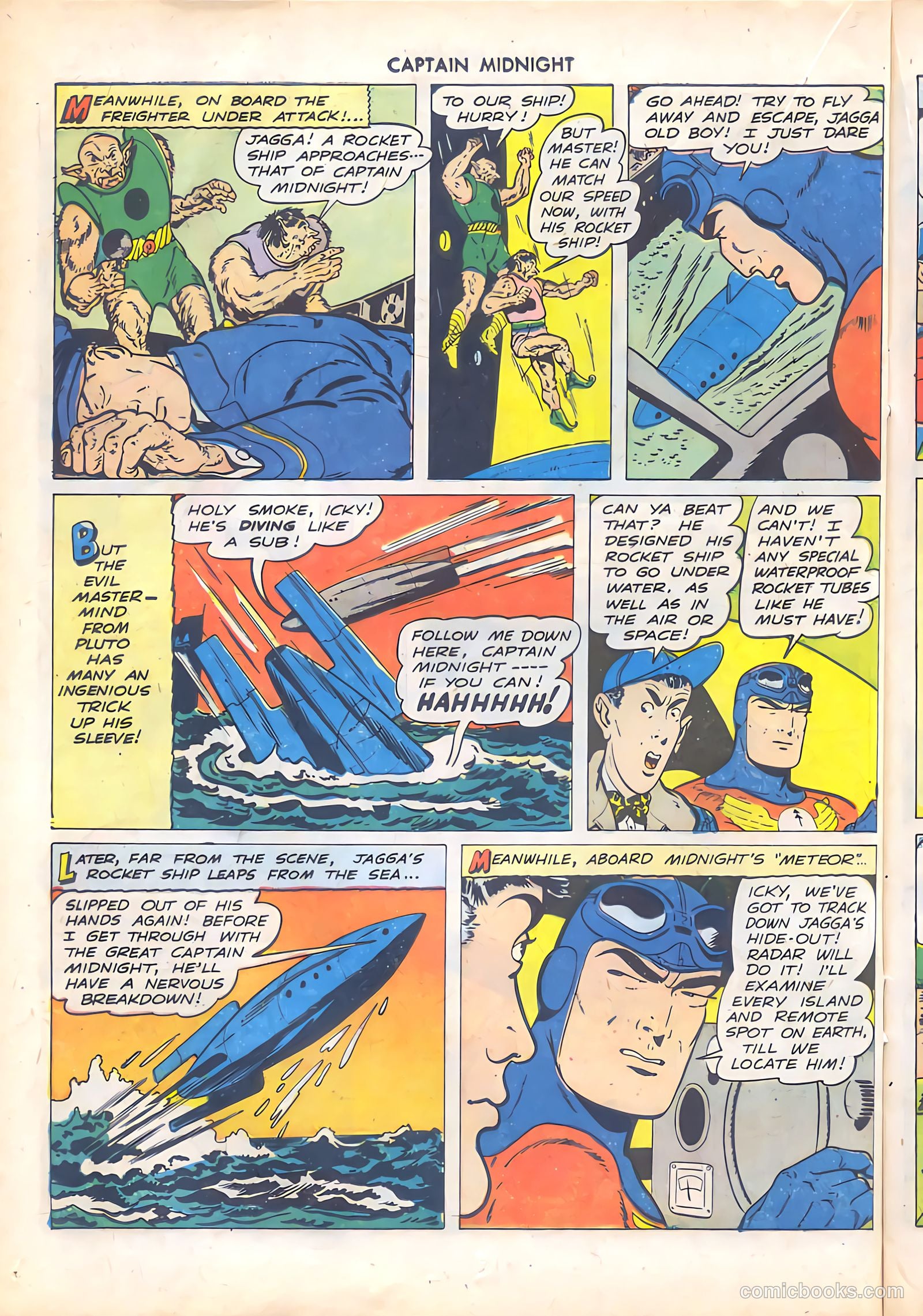 Captain Midnight #55 (1947) — page 20 of 52