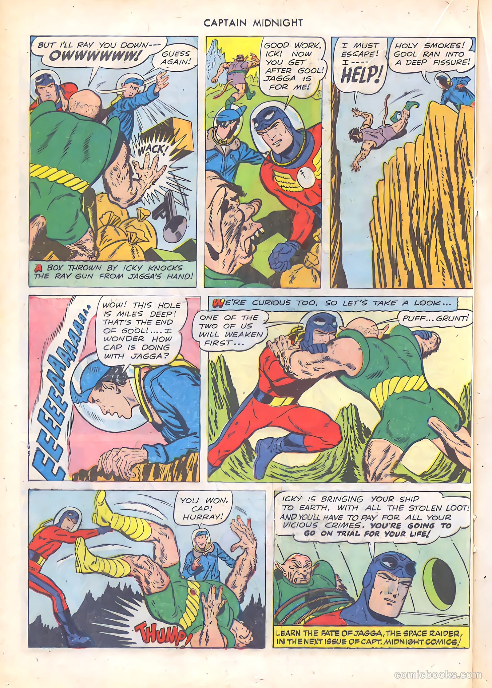 Captain Midnight #55 (1947) — page 22 of 52