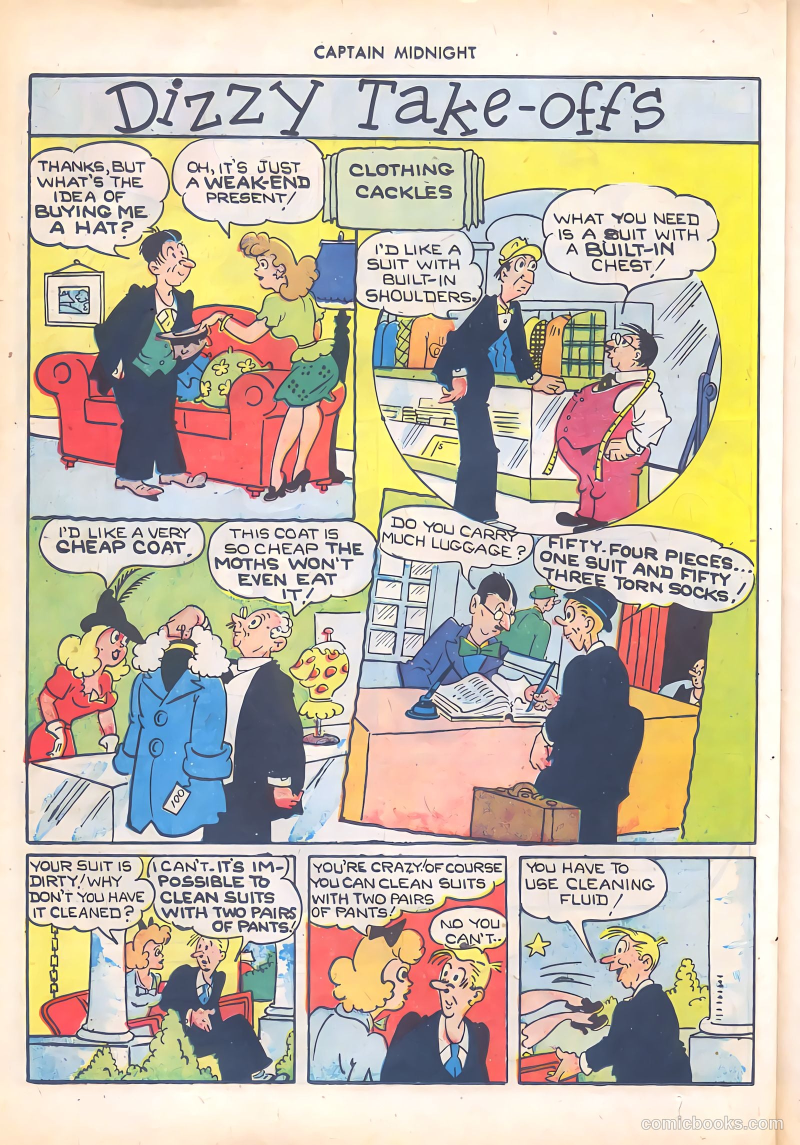 Captain Midnight #55 (1947) — page 38 of 52