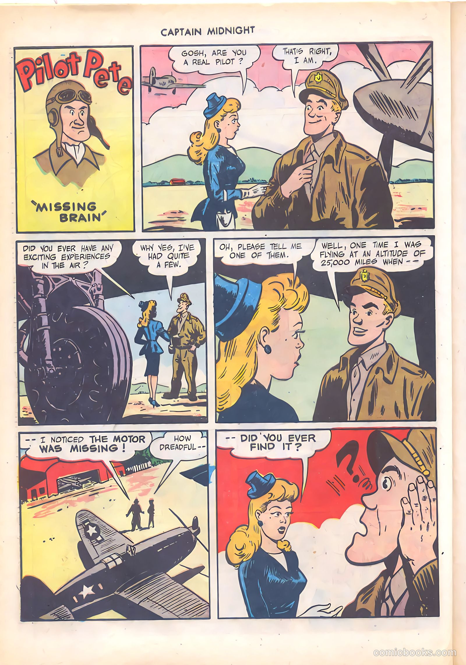Captain Midnight #55 (1947) — page 40 of 52