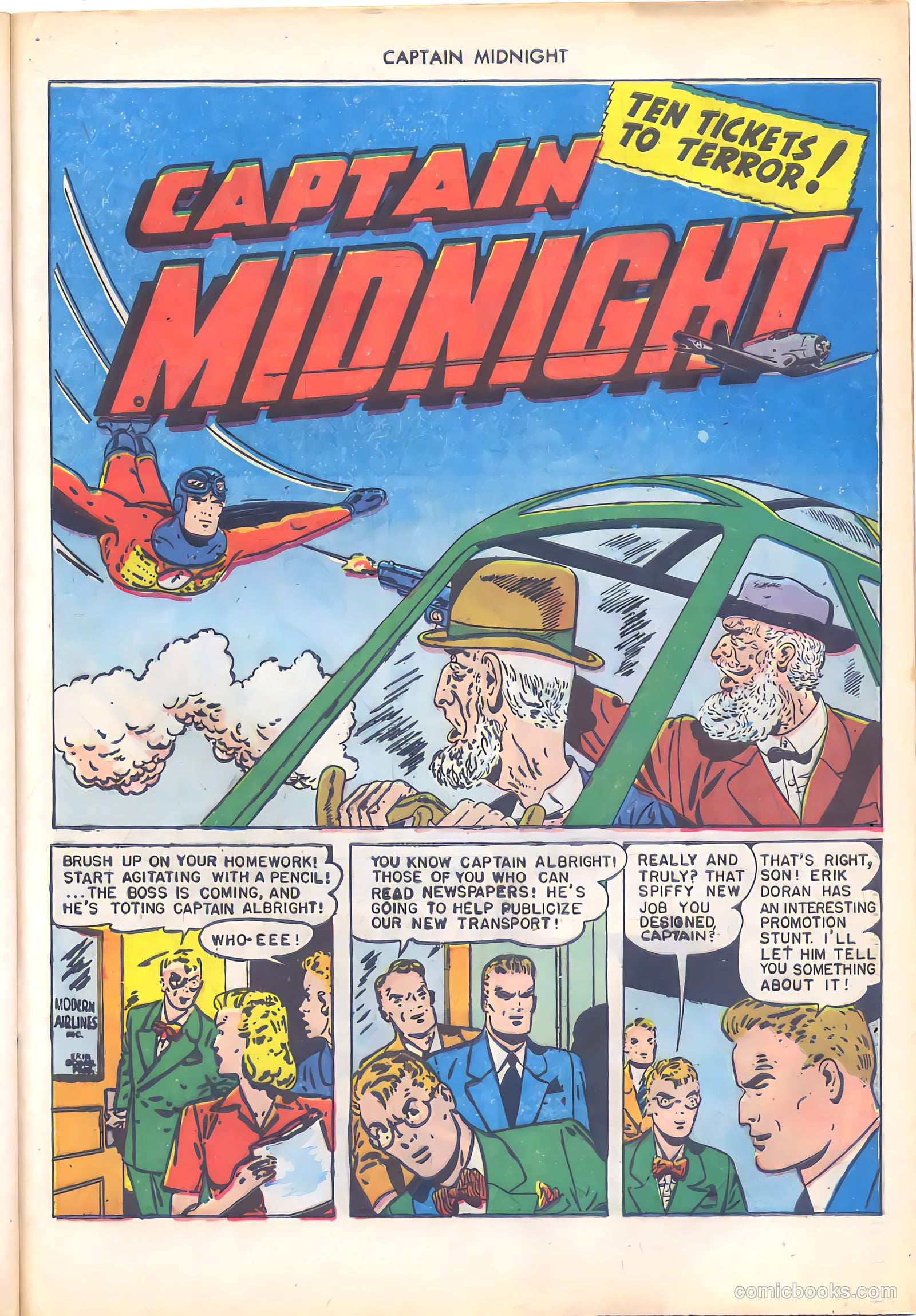 Captain Midnight #55 (1947) — page 41 of 52