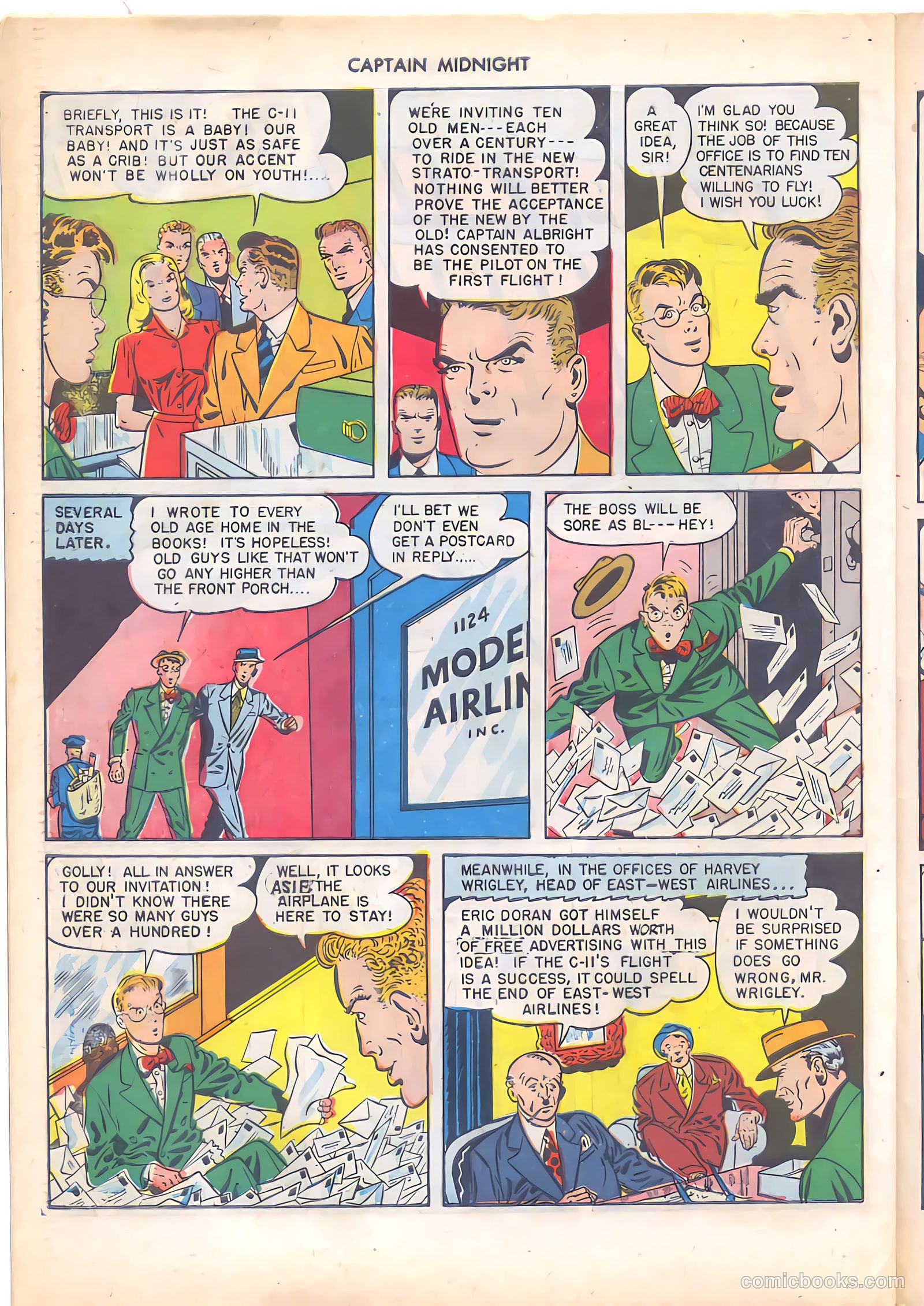 Captain Midnight #55 (1947) — page 42 of 52