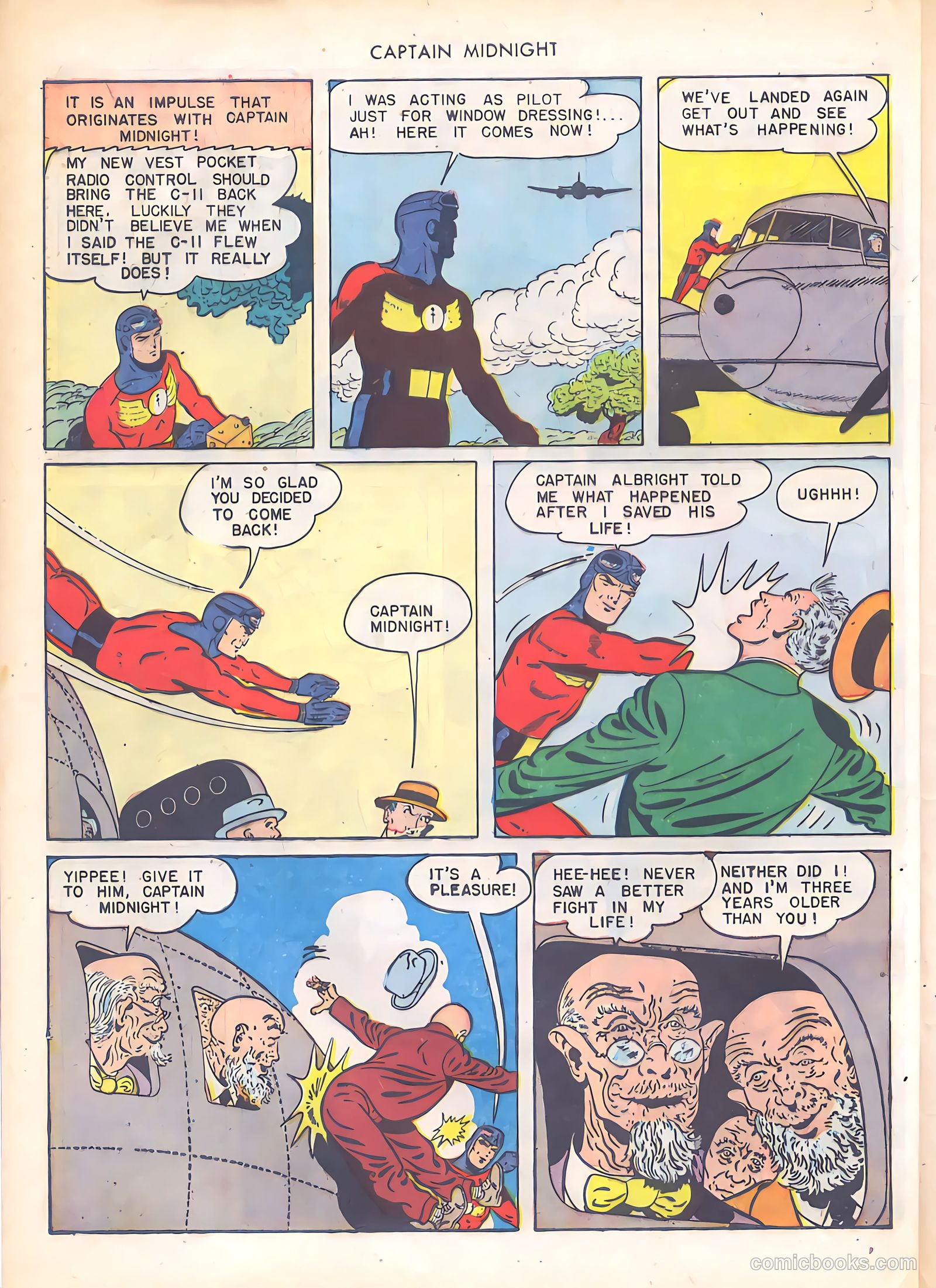 Captain Midnight #55 (1947) — page 46 of 52