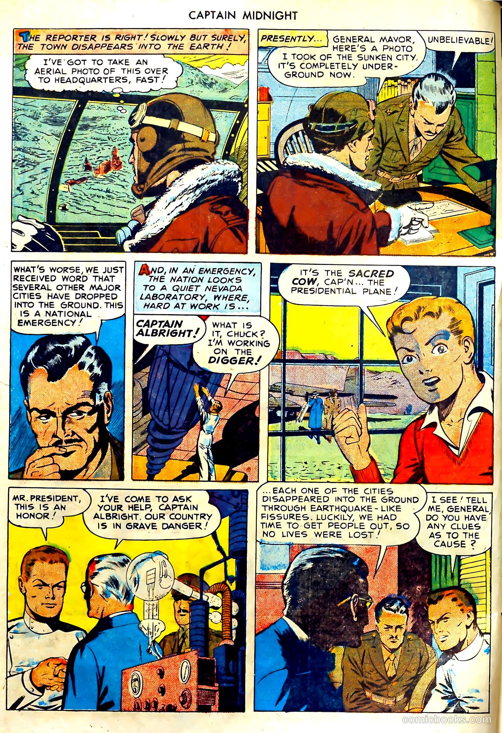 Captain Midnight #56 (1947) — page 4 of 37