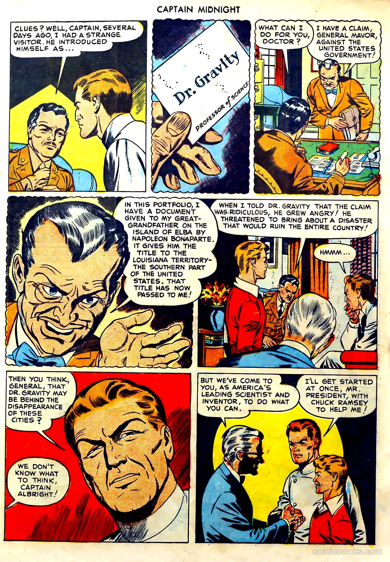Captain Midnight #56 (1947) — page 5 of 37