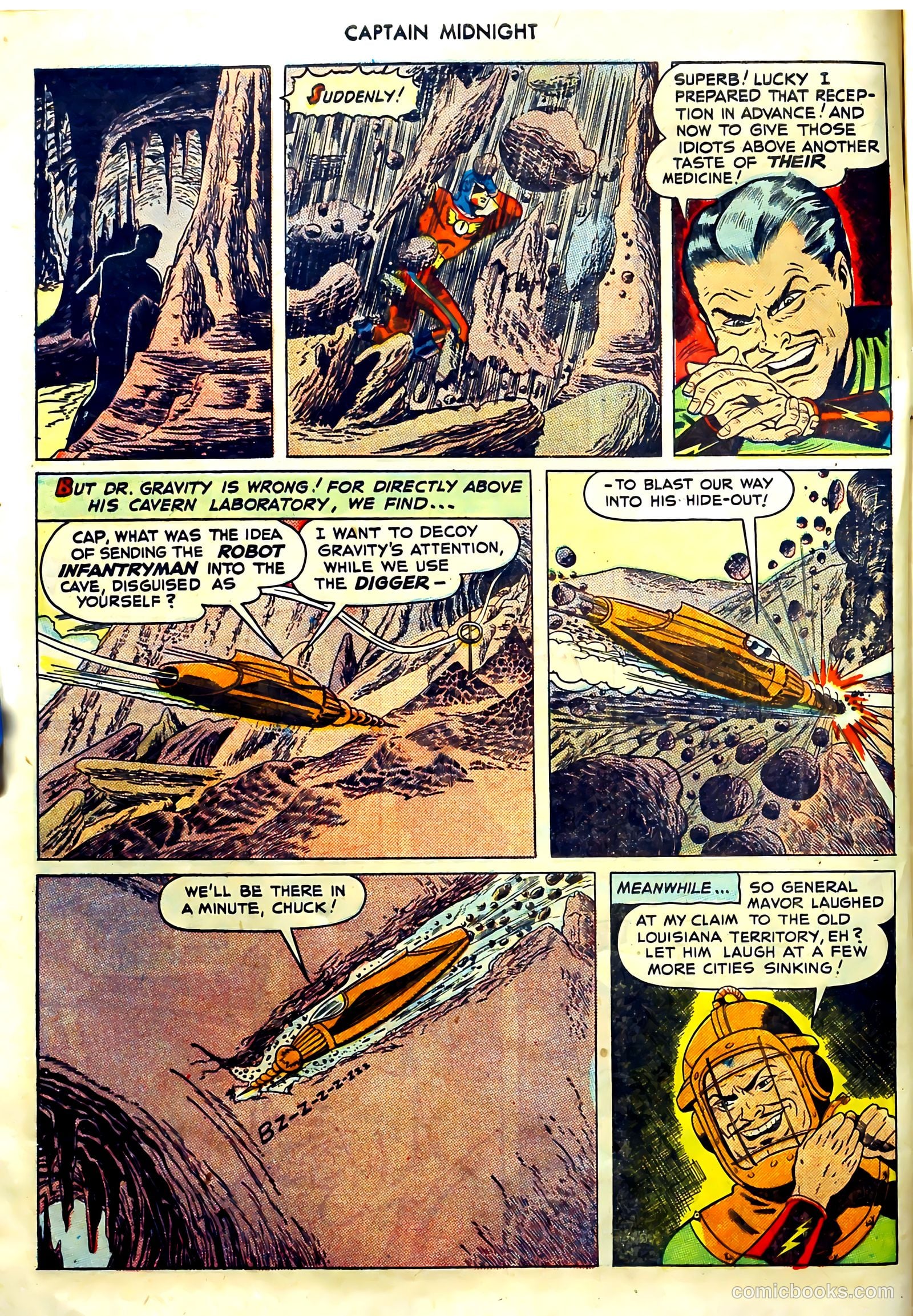 Captain Midnight #56 (1947) — page 8 of 37