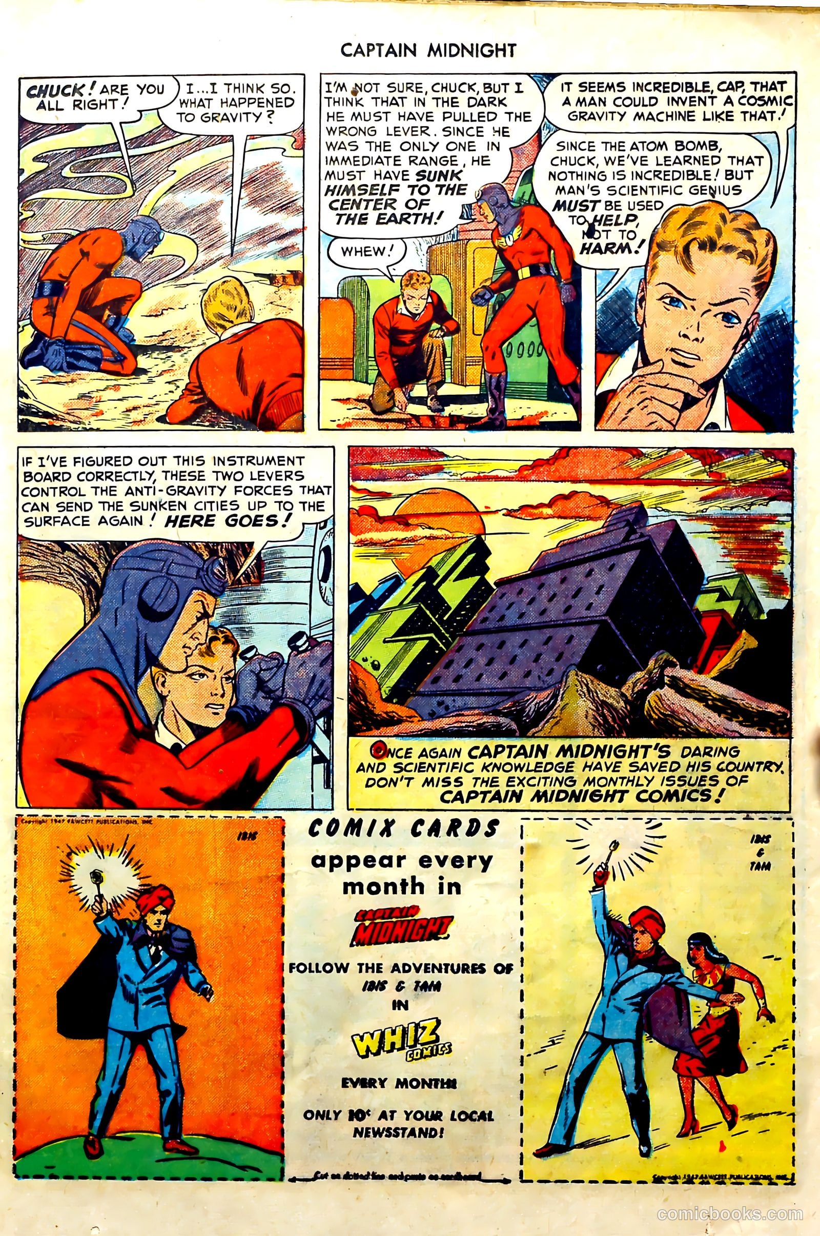 Captain Midnight #56 (1947) — page 11 of 37