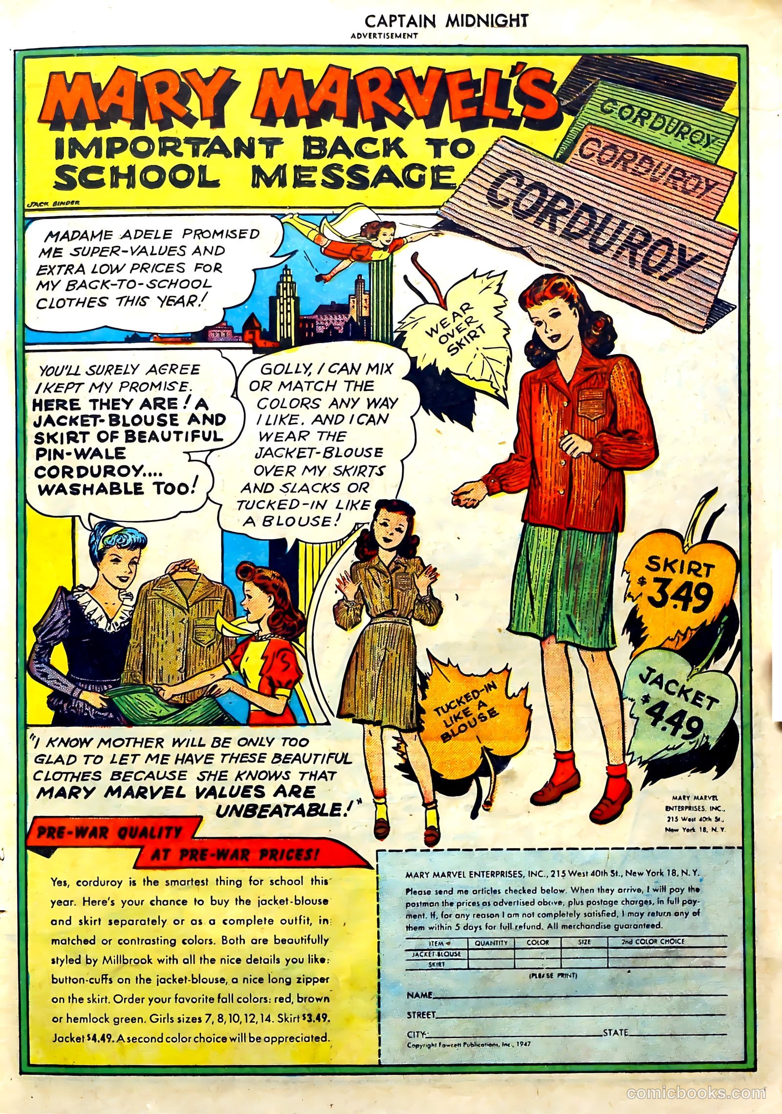 Captain Midnight #56 (1947) — page 15 of 37