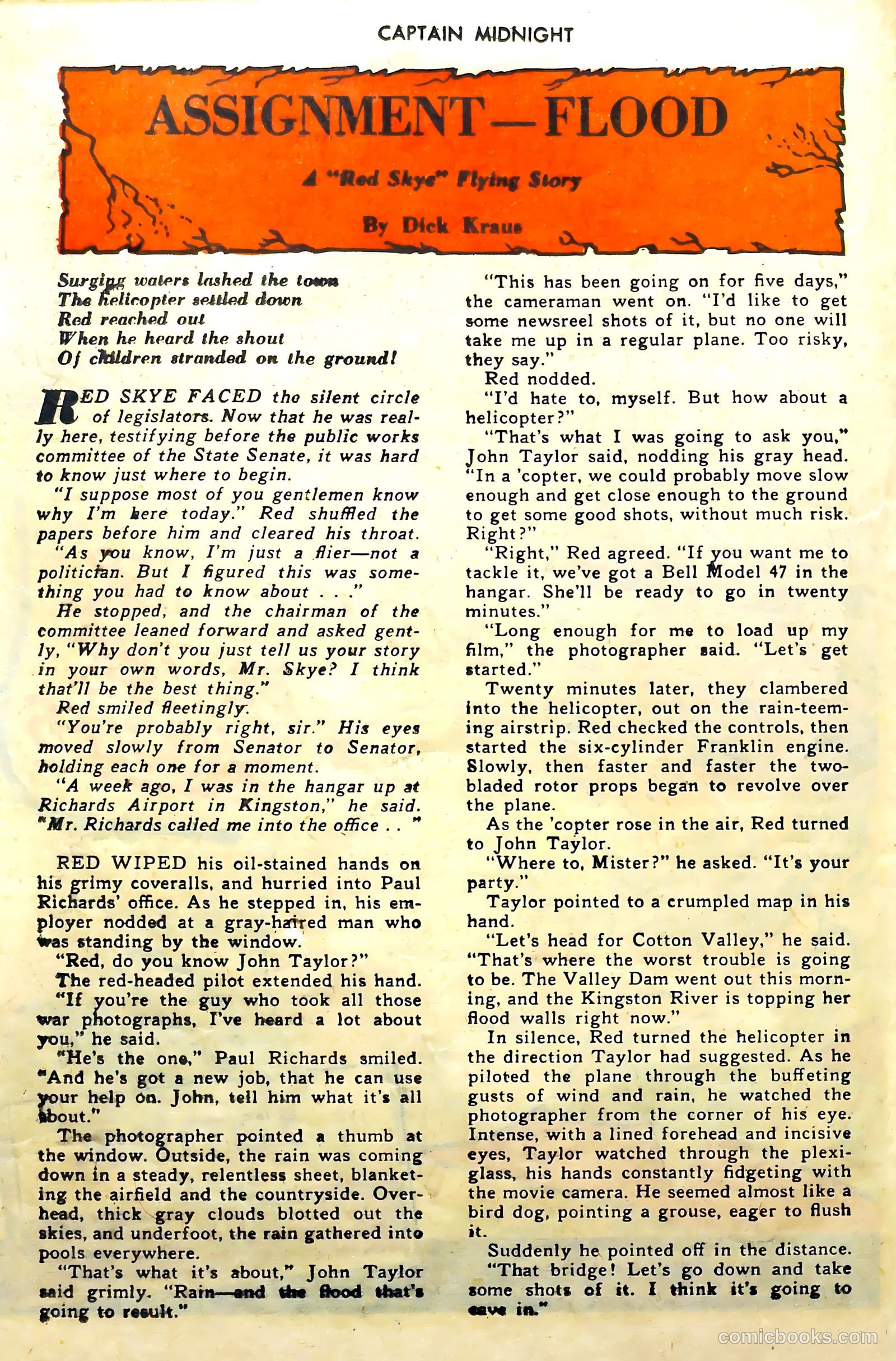 Captain Midnight #56 (1947) — page 22 of 37