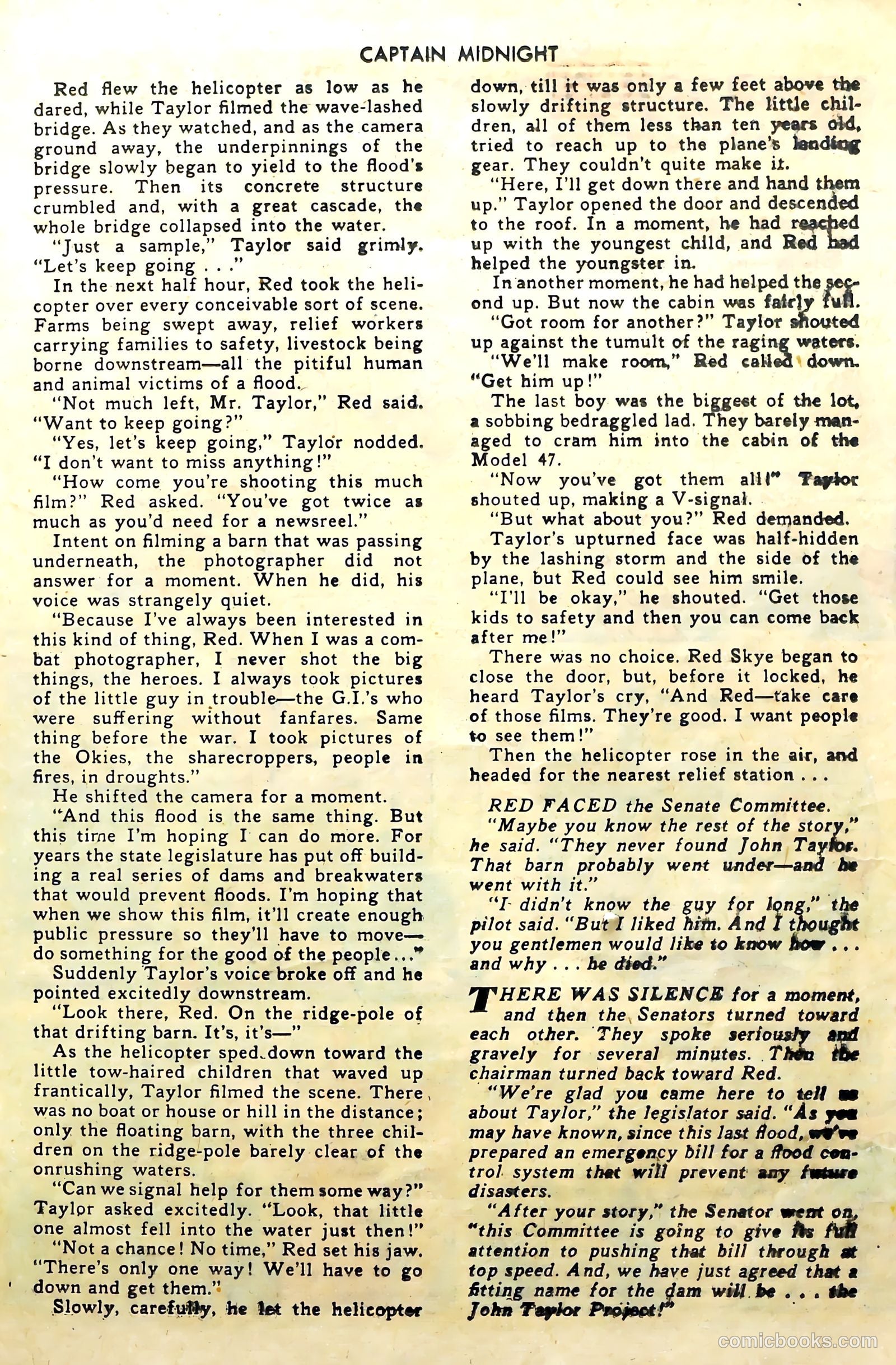 Captain Midnight #56 (1947) — page 23 of 37