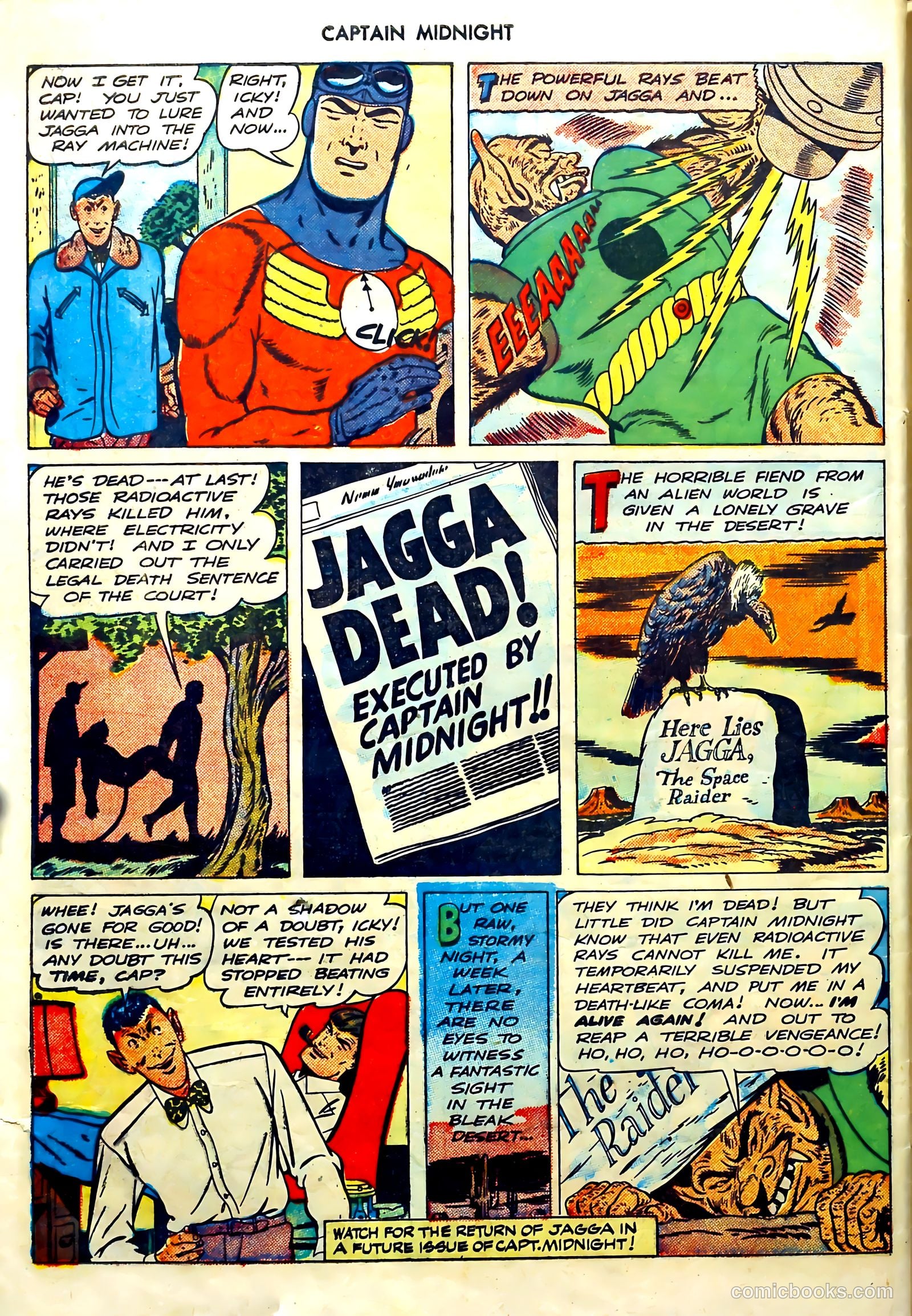 Captain Midnight #56 (1947) — page 32 of 37
