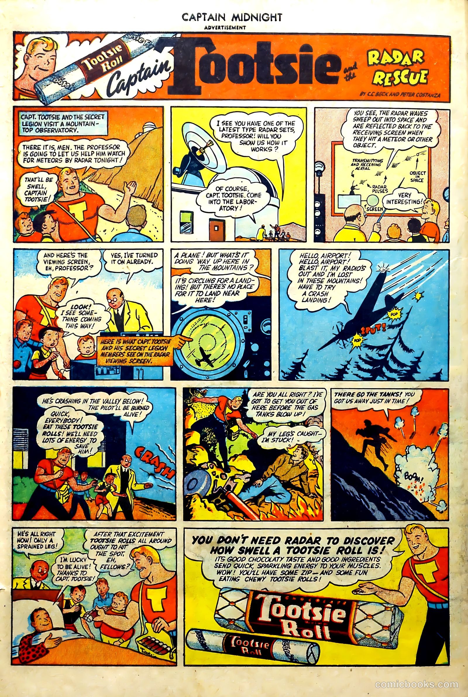 Captain Midnight #56 (1947) — page 34 of 37