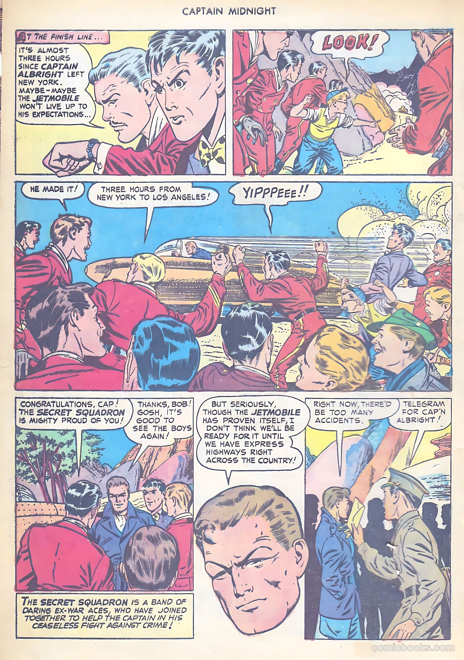 Captain Midnight #57 (1947) — page 4 of 36