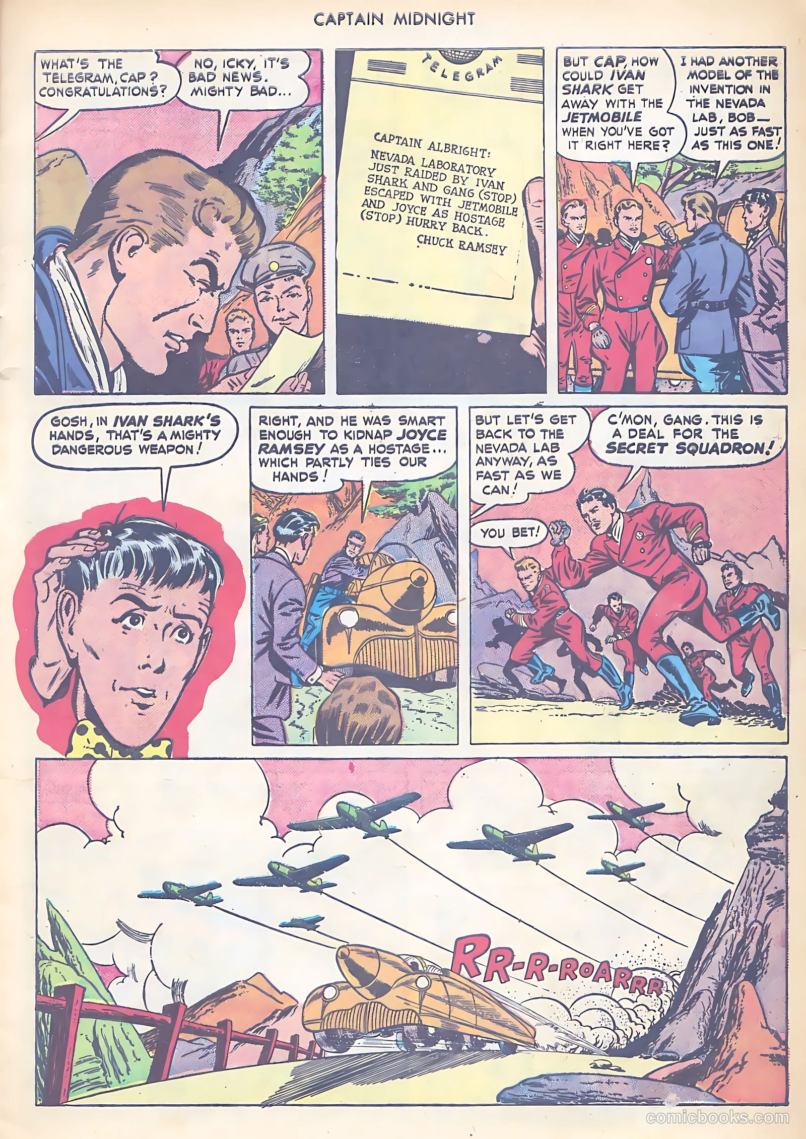 Captain Midnight #57 (1947) — page 5 of 36