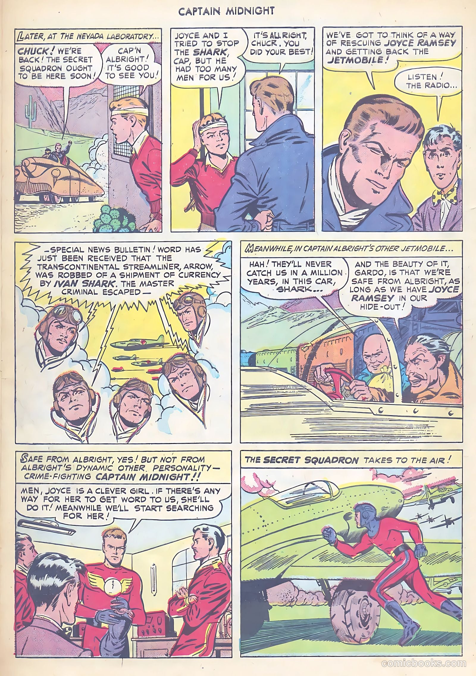 Captain Midnight #57 (1947) — page 6 of 36