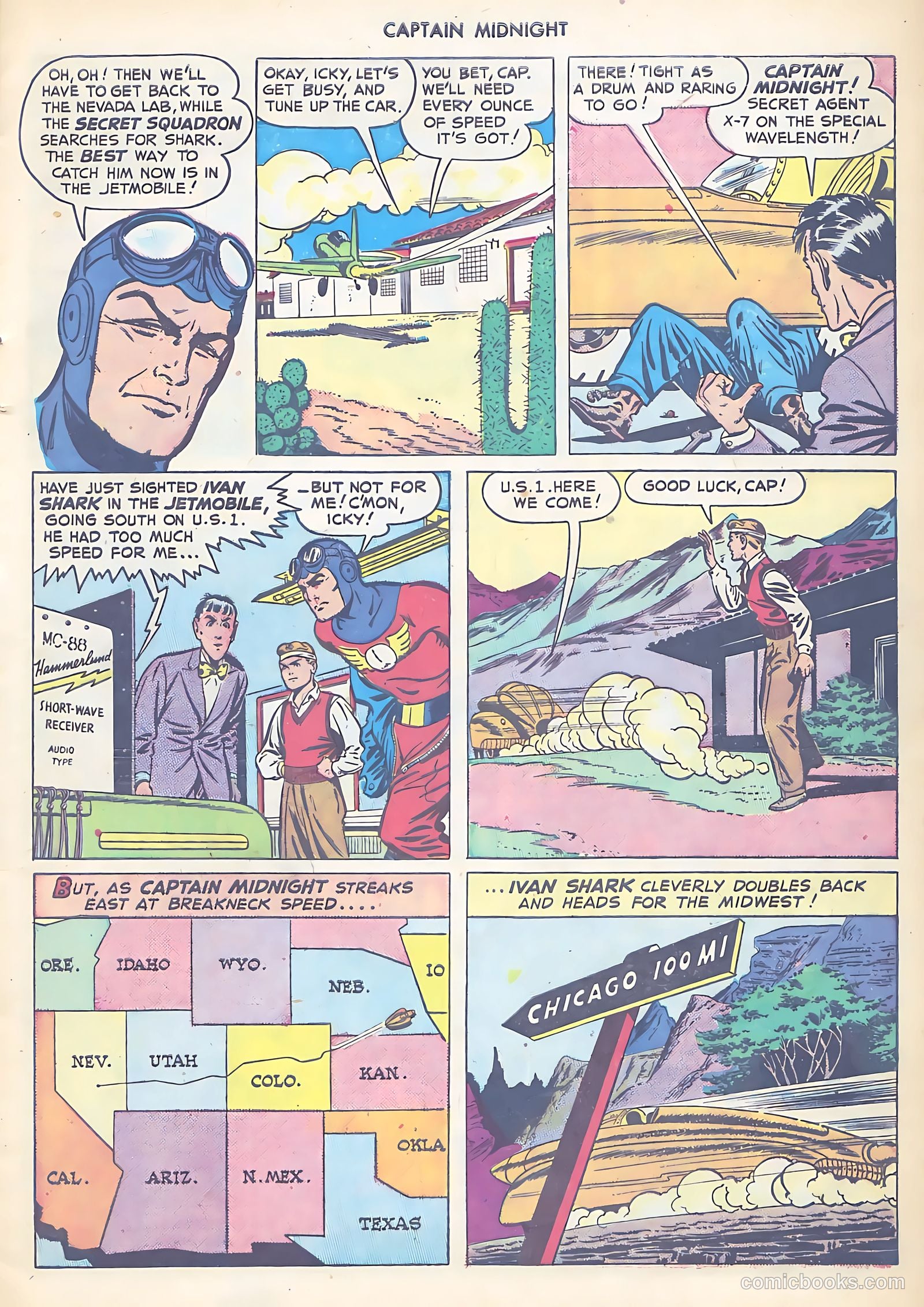 Captain Midnight #57 (1947) — page 9 of 36